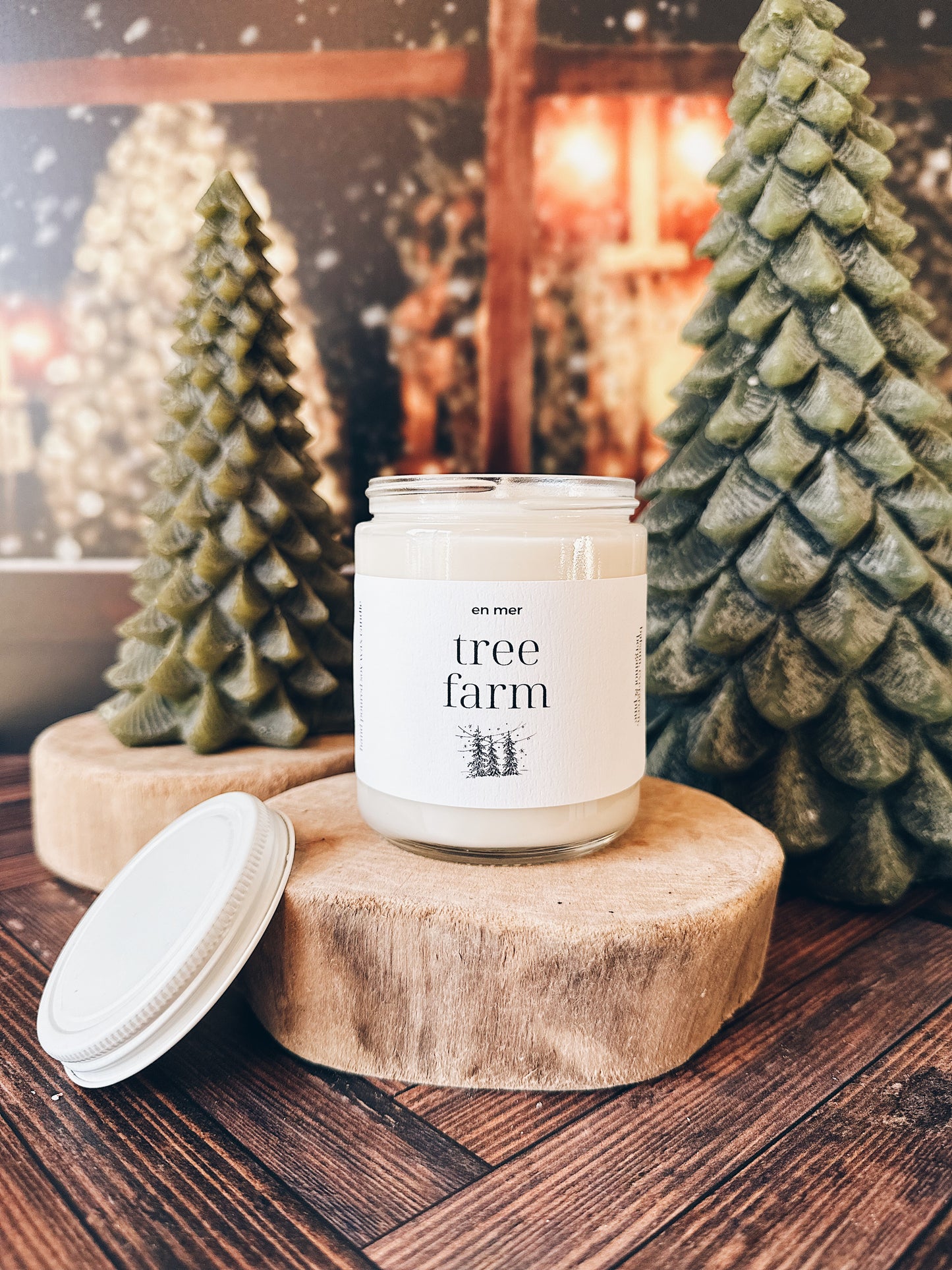 en mer | tree farm | soy wax candle & melts