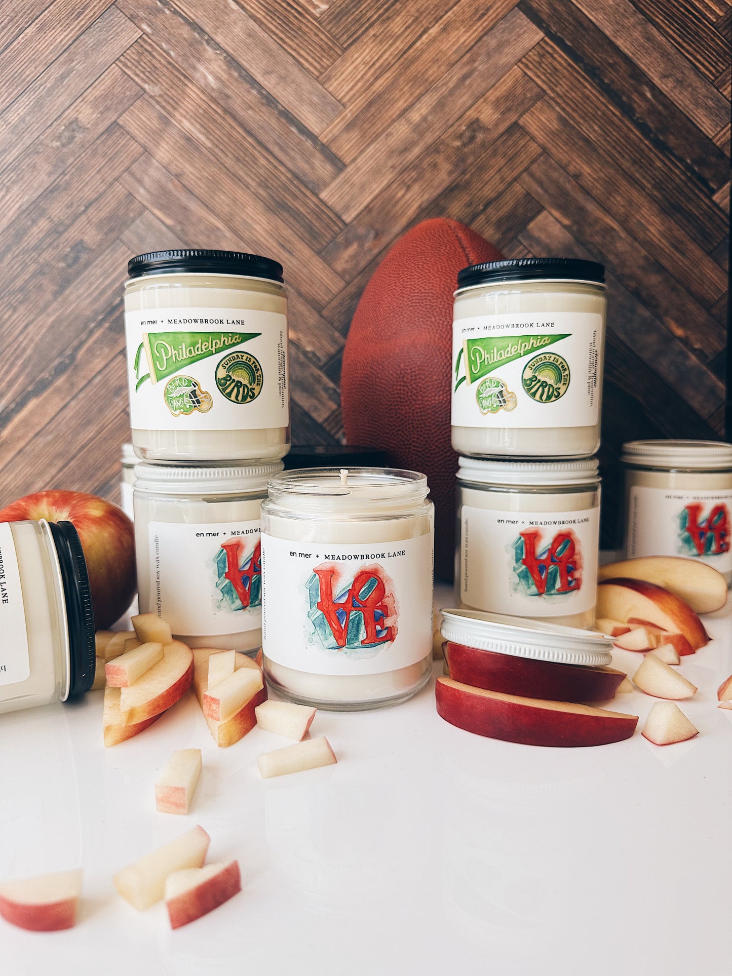 en mer + Meadowbrook Lane | LOVE, philly | soy wax candle