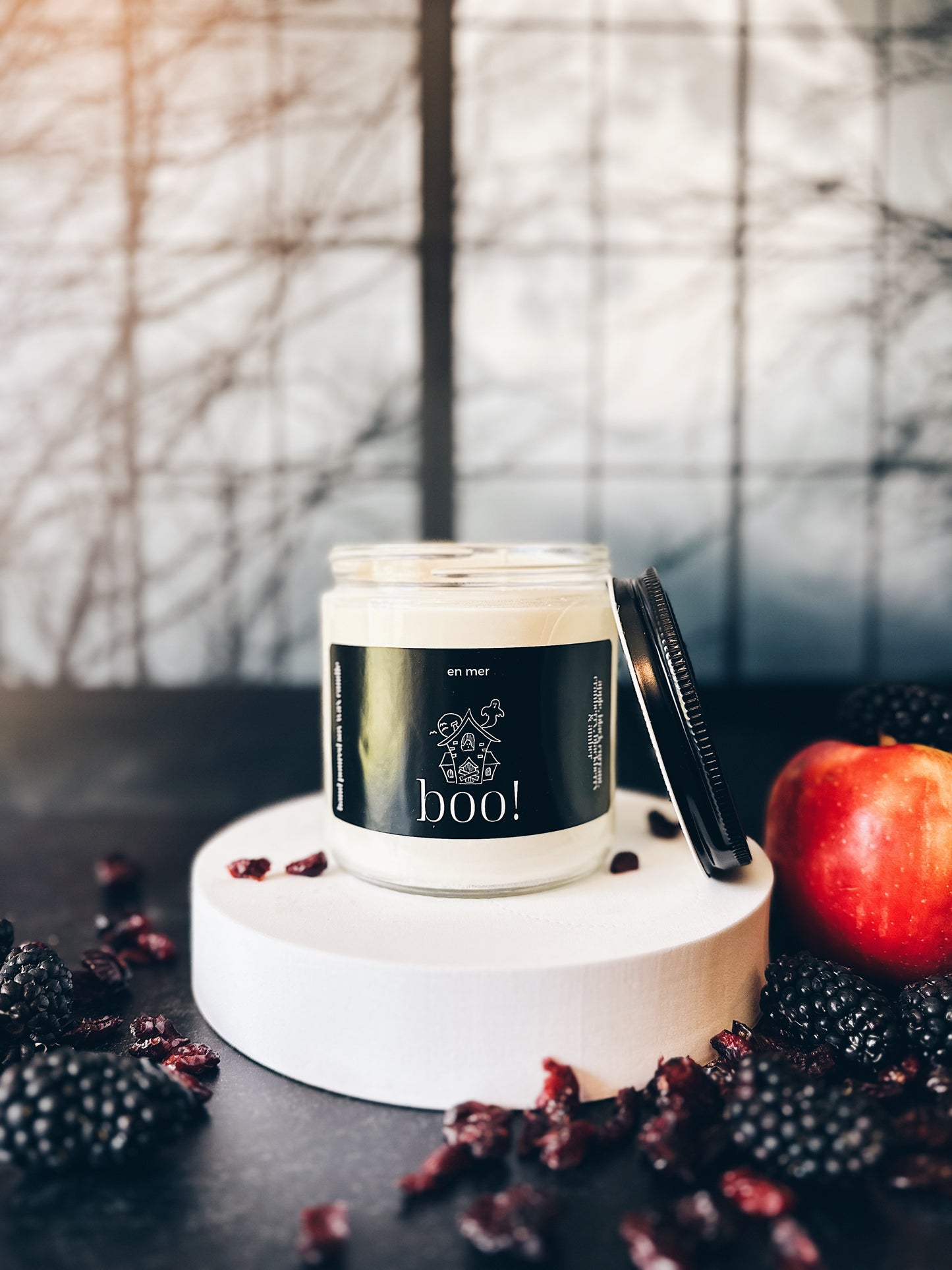en mer | boo! | soy wax candle & melts