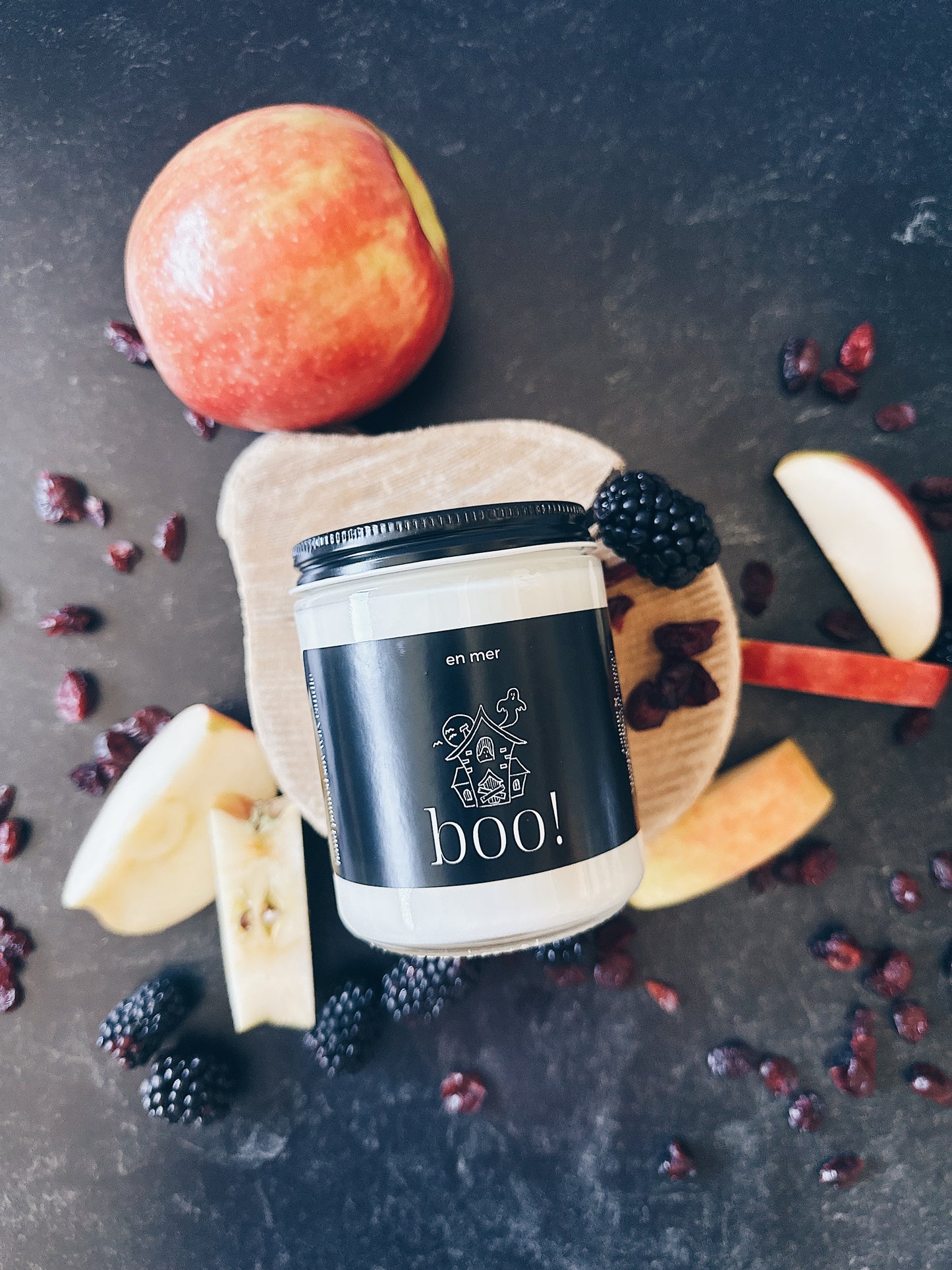 en mer | boo! | soy wax candle & melts
