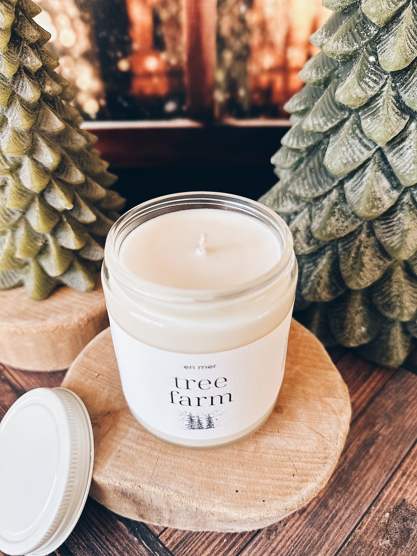 en mer | tree farm | soy wax candle & melts