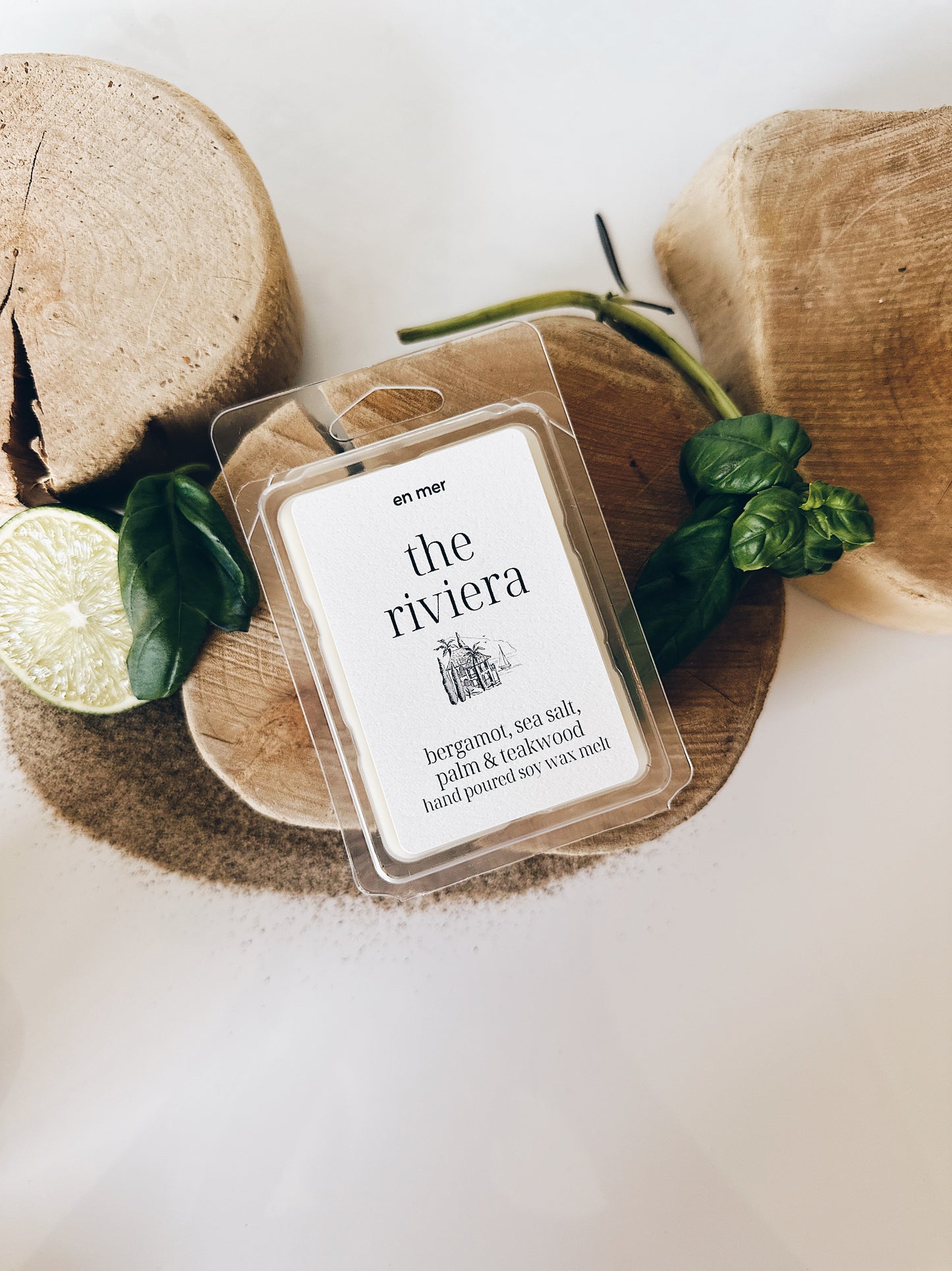 en mer | the riviera | soy wax candle & melts