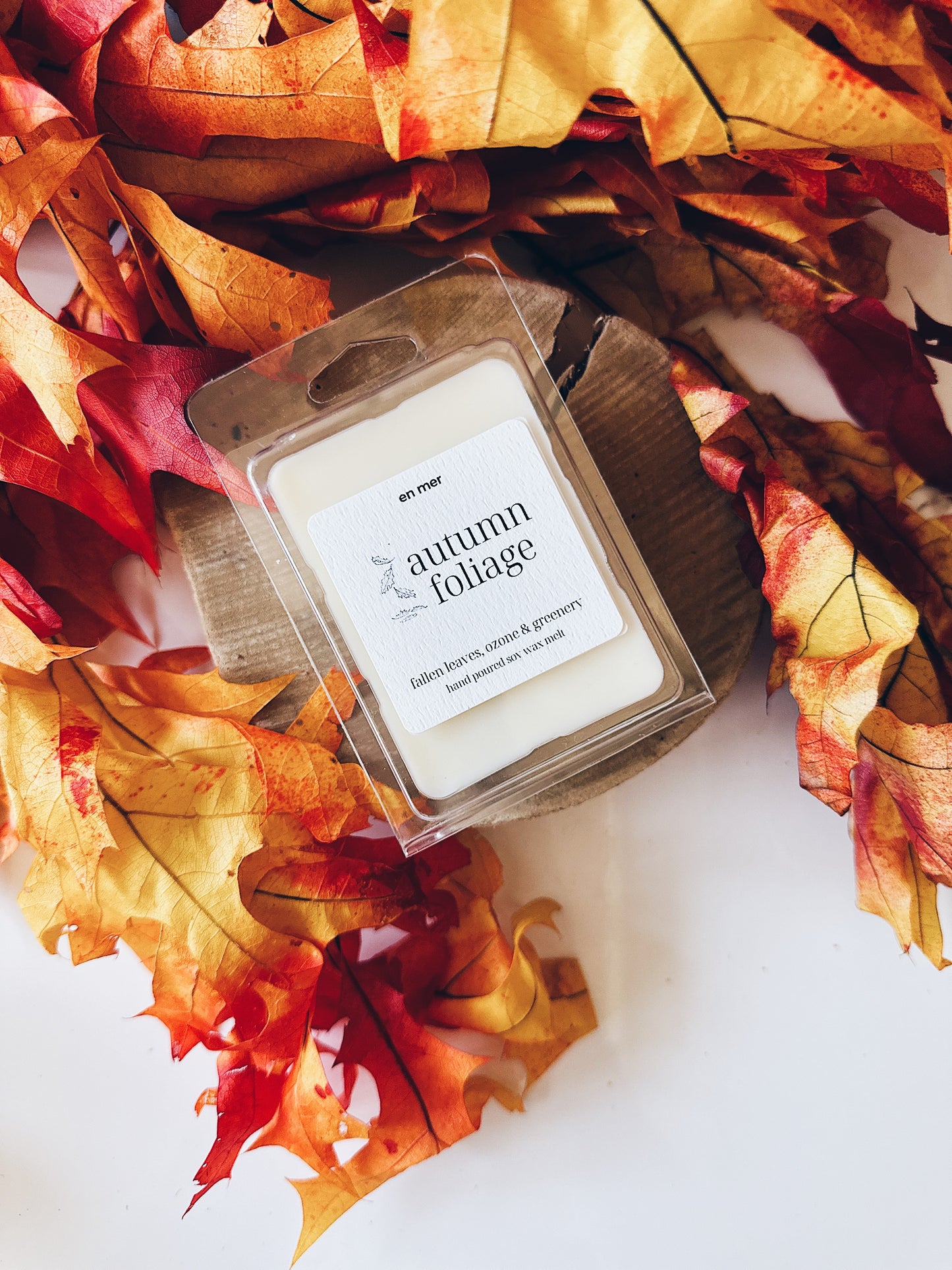 en mer | autumn foliage | soy wax candle & melts