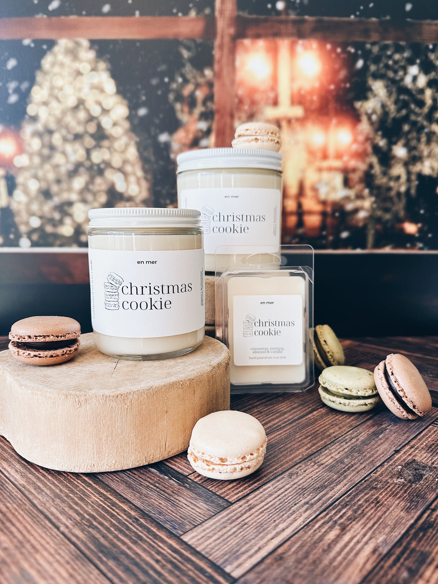 en mer | christmas cookie | soy wax candle & melts
