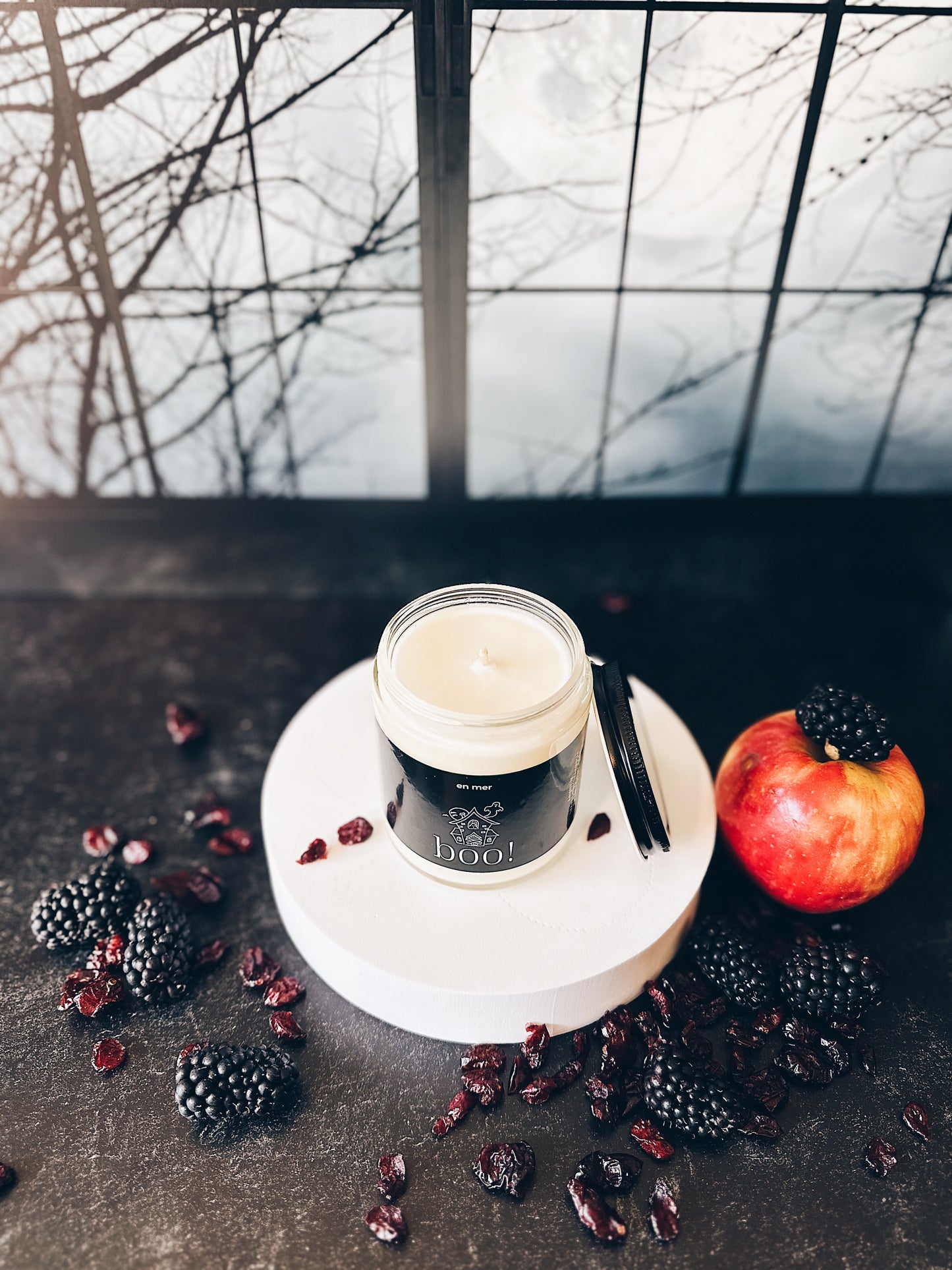 en mer | boo! | soy wax candle & melts