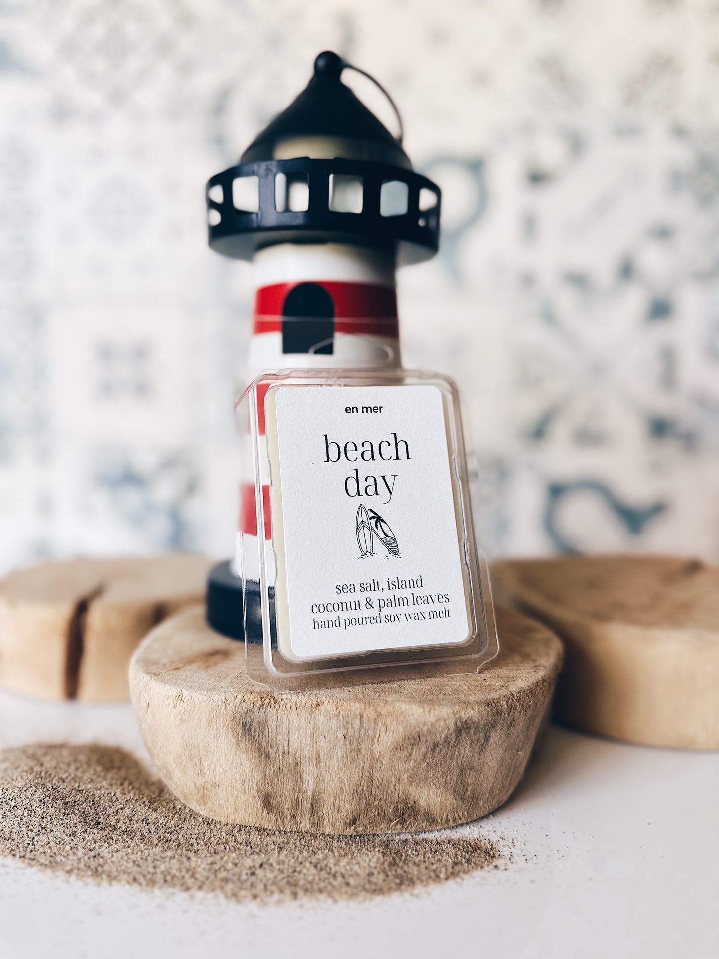 en mer | beach day | soy wax candle & melts
