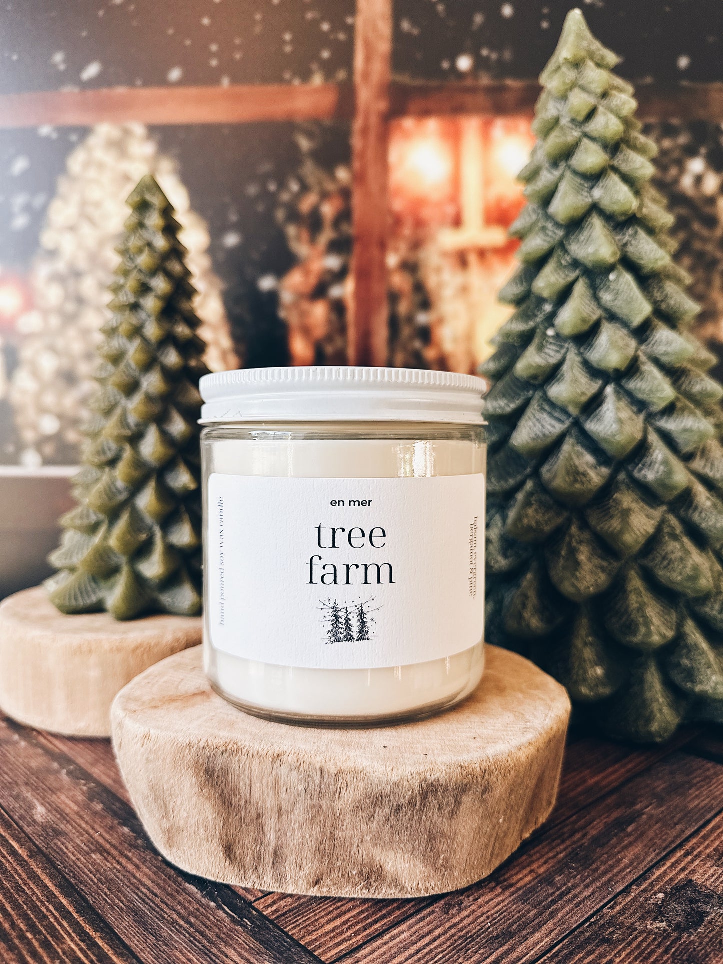 en mer | tree farm | soy wax candle & melts