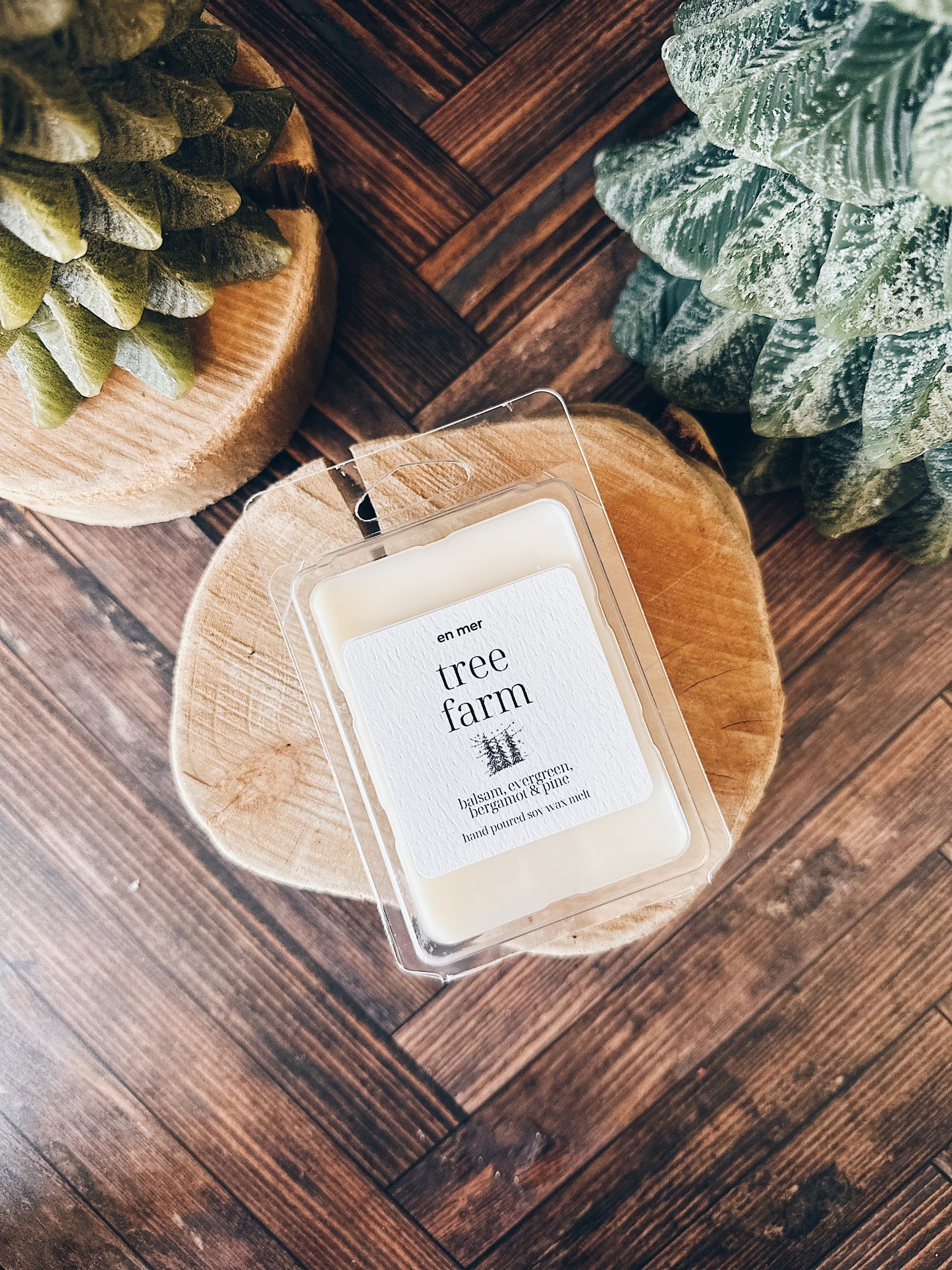 en mer | tree farm | soy wax candle & melts