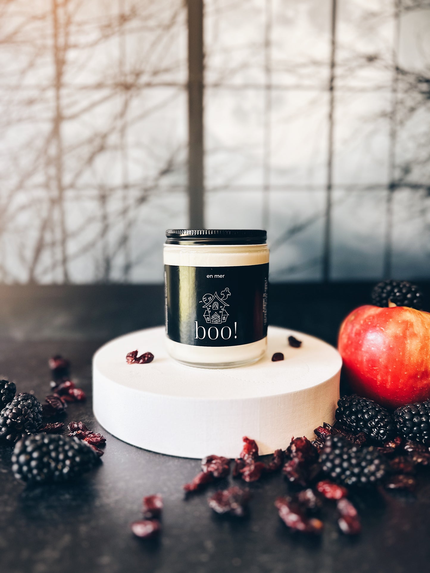 en mer | boo! | soy wax candle & melts