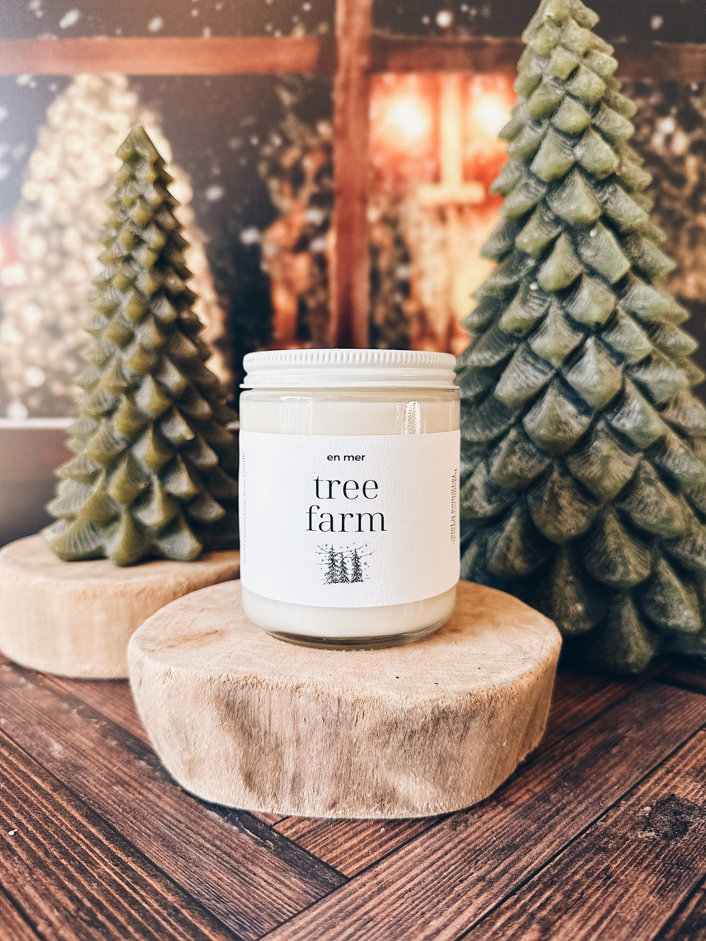 en mer | tree farm | soy wax candle & melts