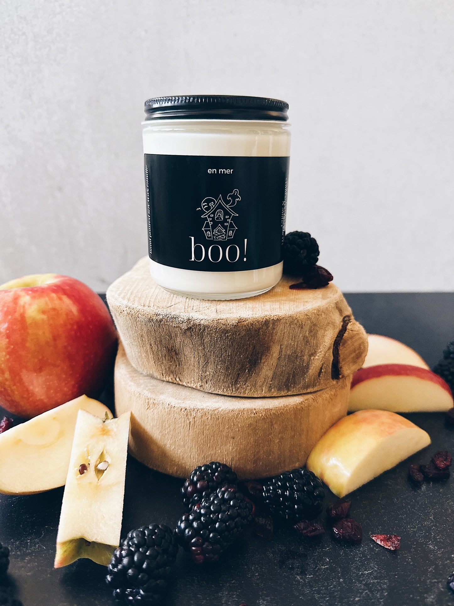 en mer | boo! | soy wax candle & melts