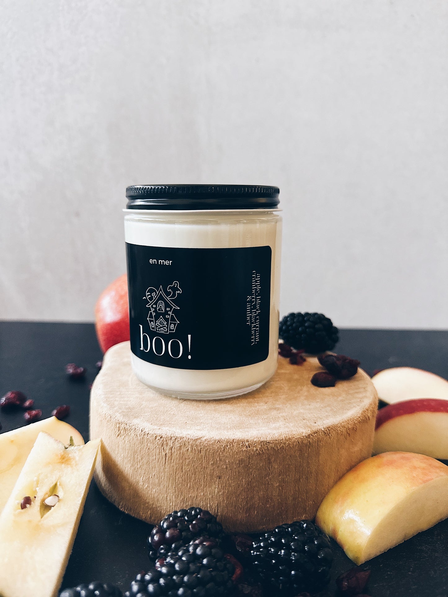 en mer | boo! | soy wax candle & melts