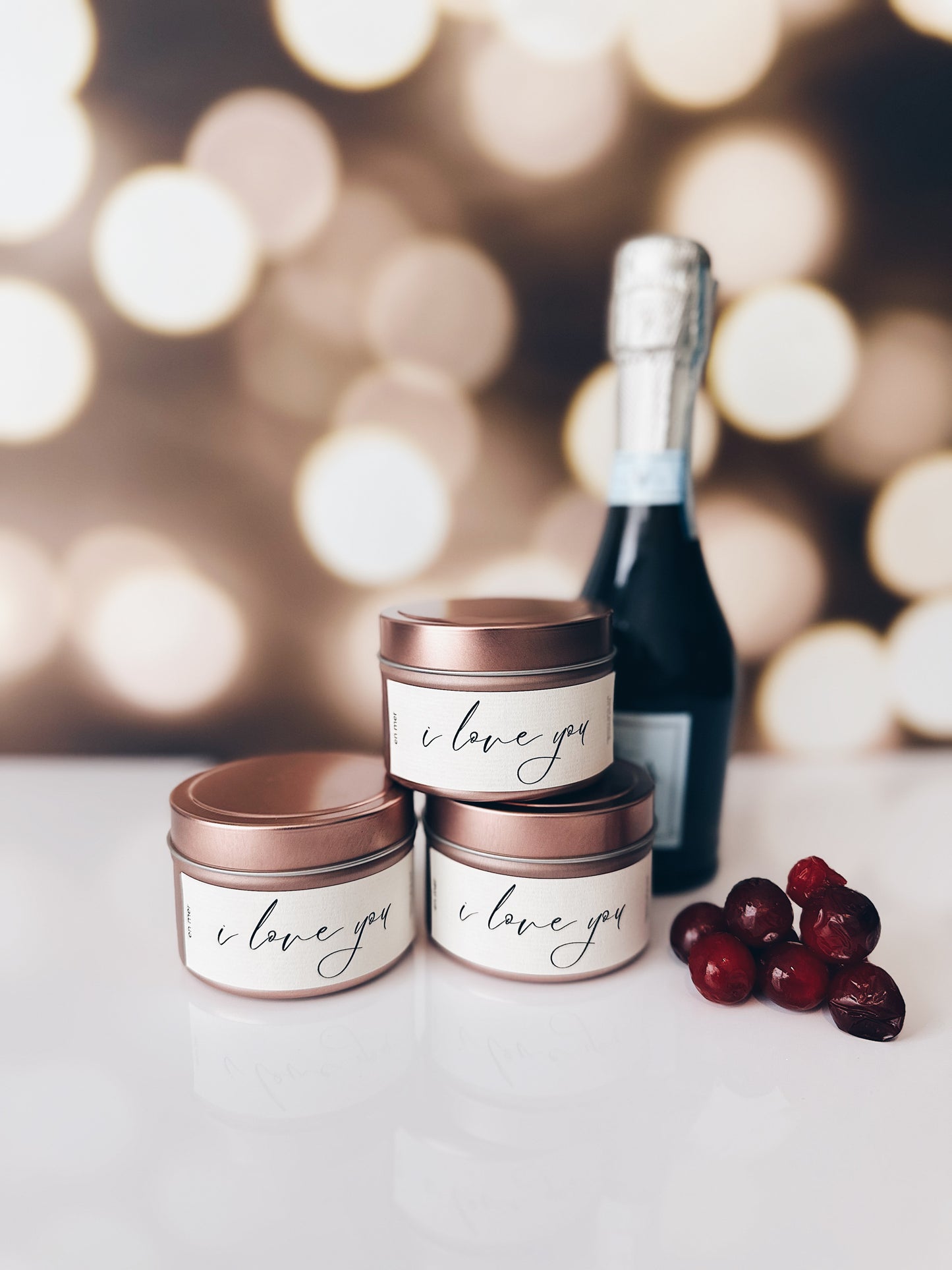 en mer | i love you | soy wax candle