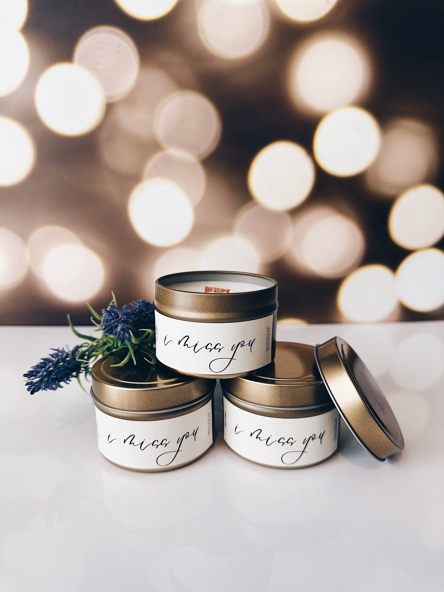 en mer | i miss you | soy wax candle