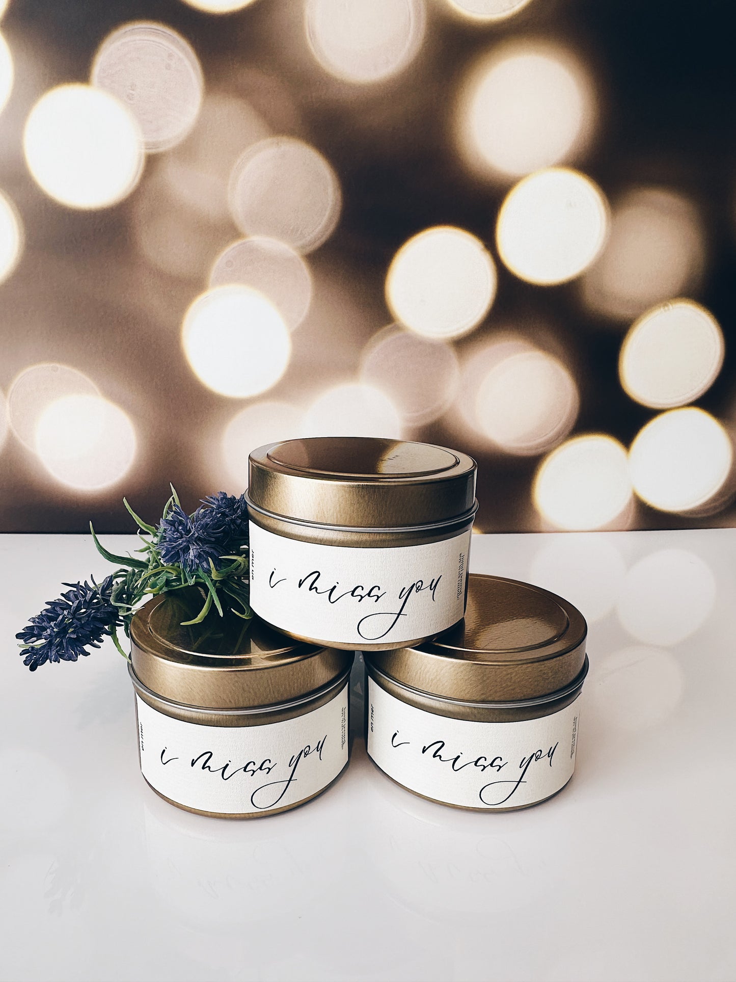 en mer | i miss you | soy wax candle
