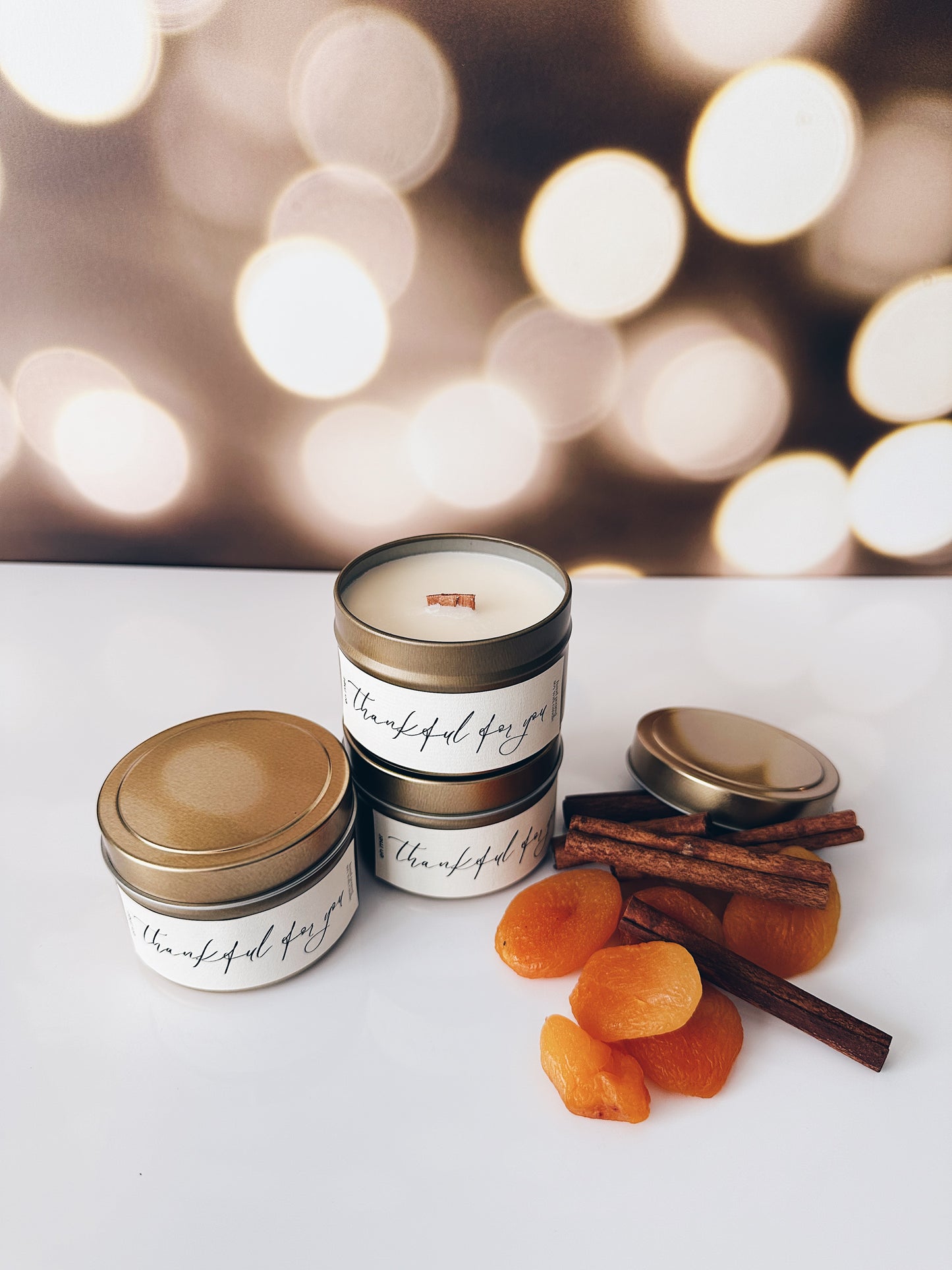 en mer | thankful for you | soy wax candle