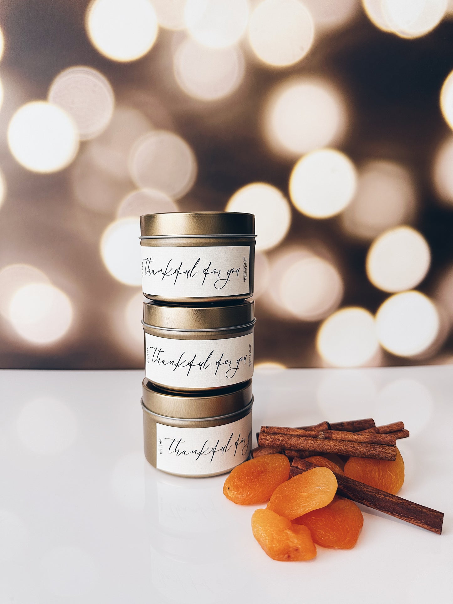 en mer | thankful for you | soy wax candle