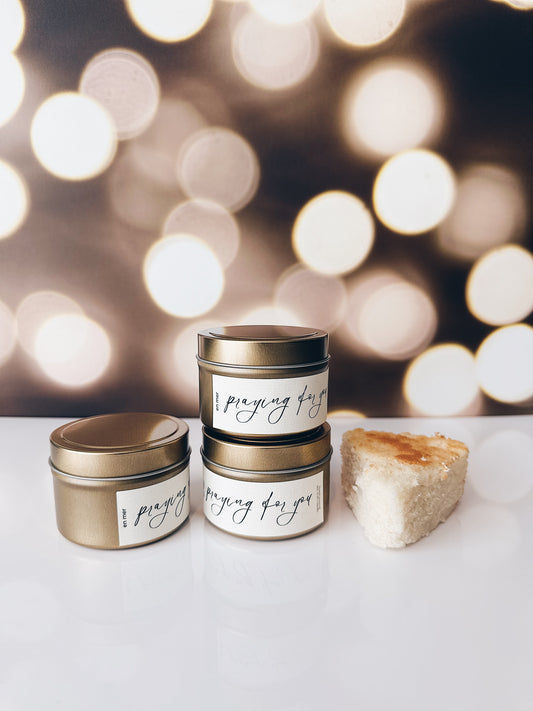 en mer | praying for you | soy wax candle
