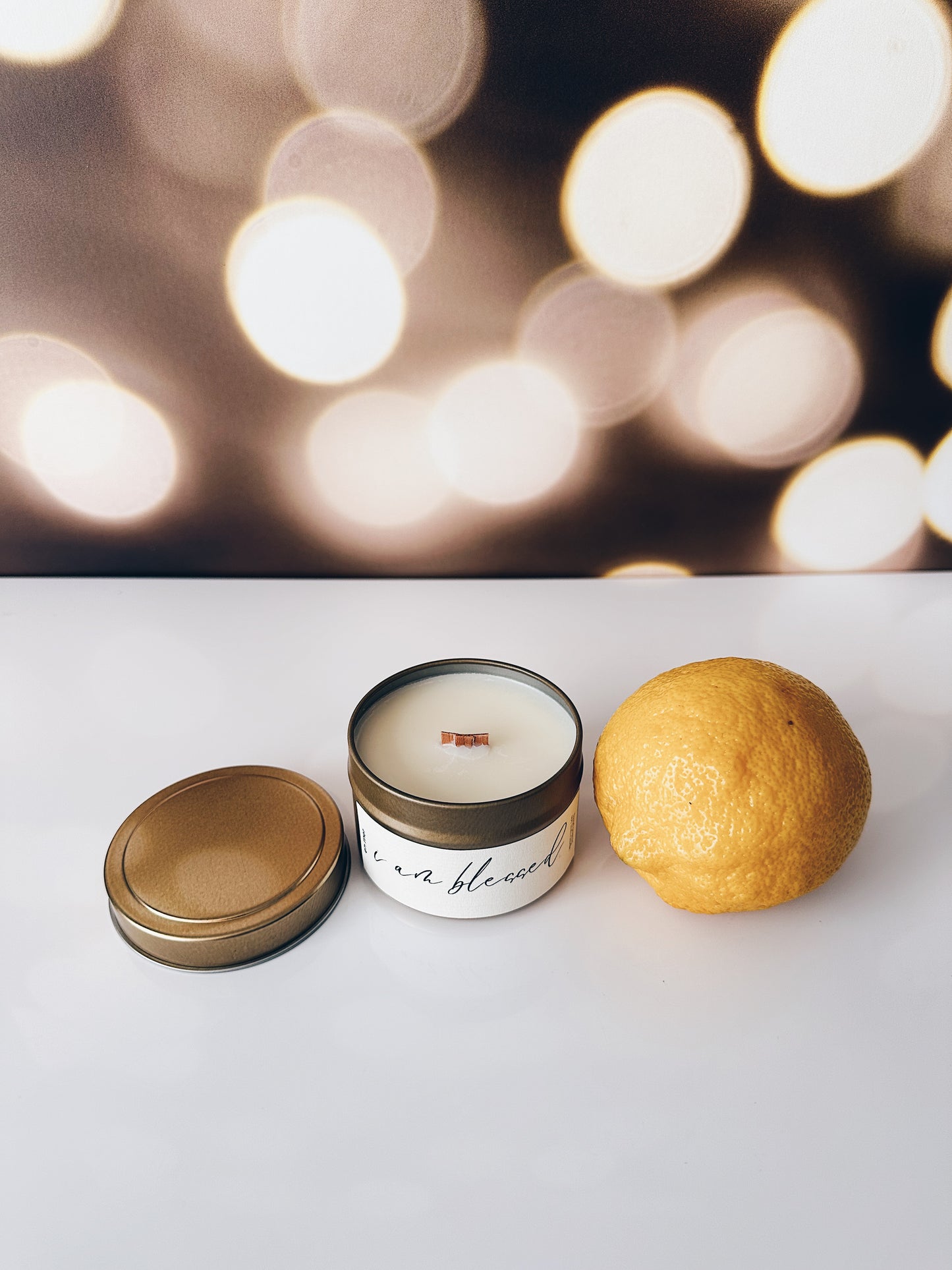 en mer | i am blessed | soy wax candle