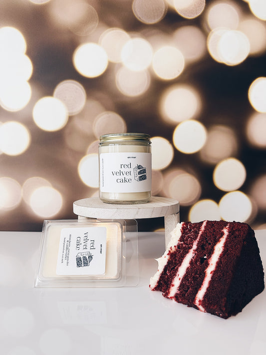 en mer | red velvet cake | soy wax candle & melts