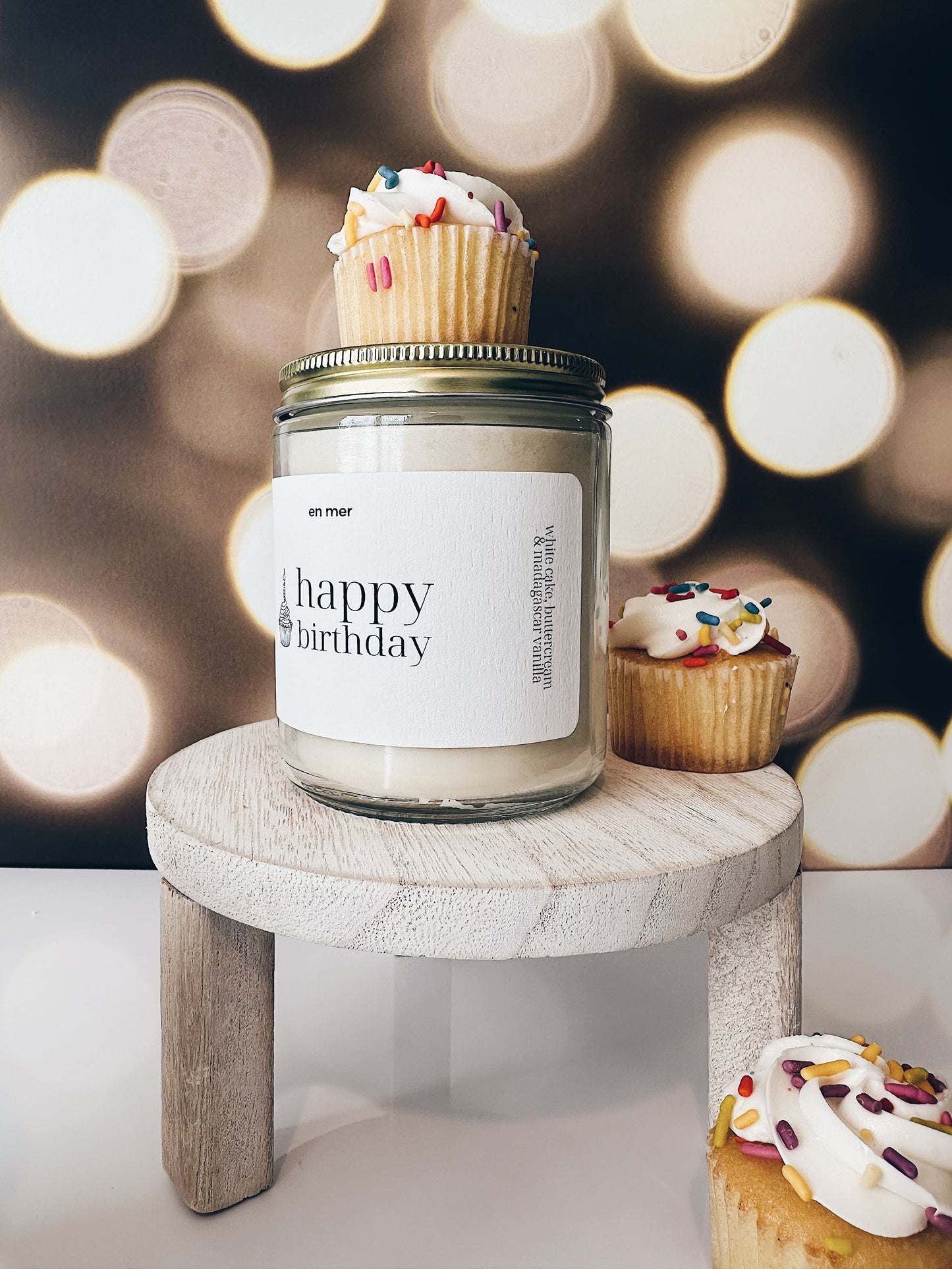 en mer | happy birthday | soy wax candle