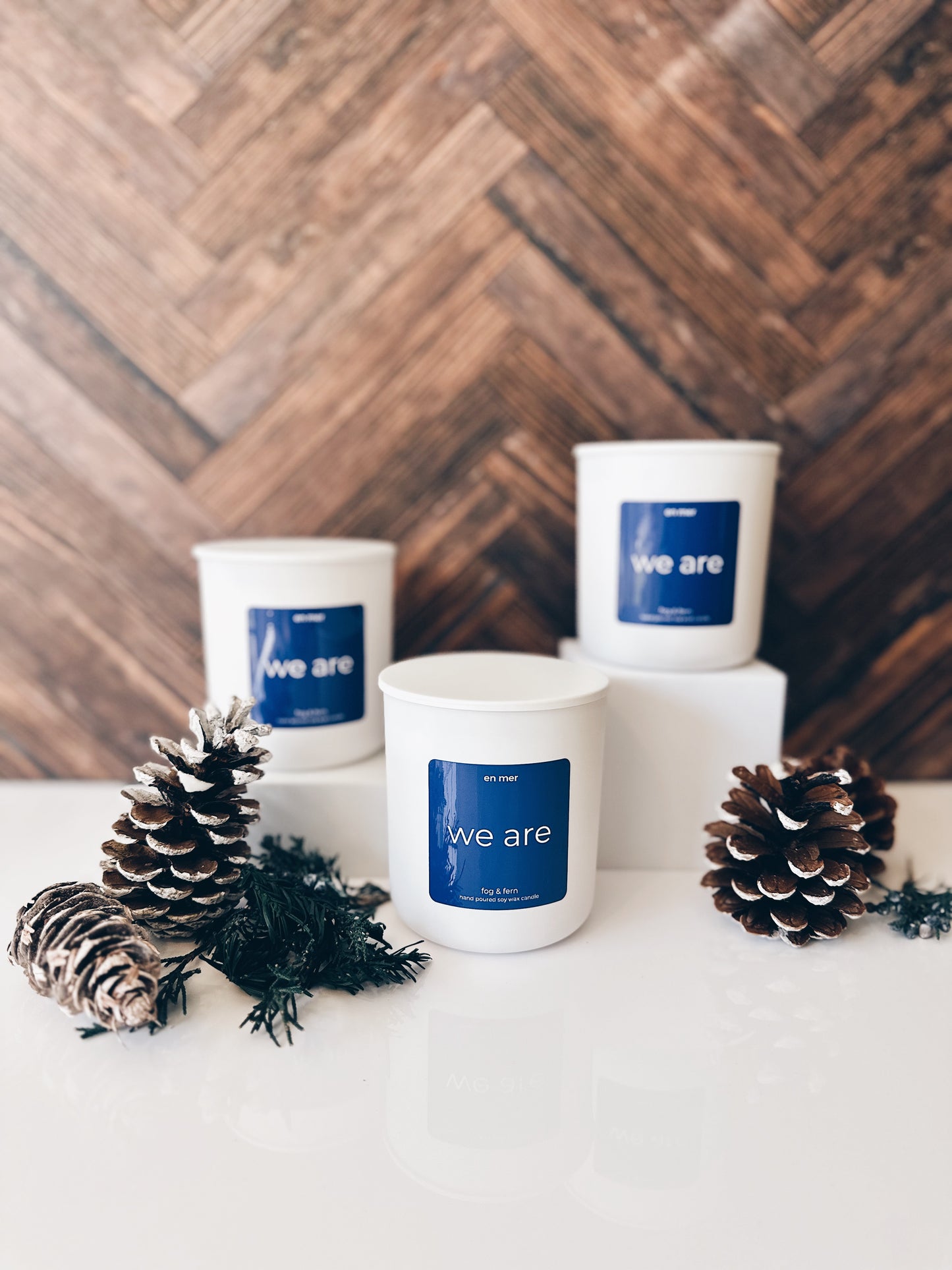 en mer | we are | soy wax candle