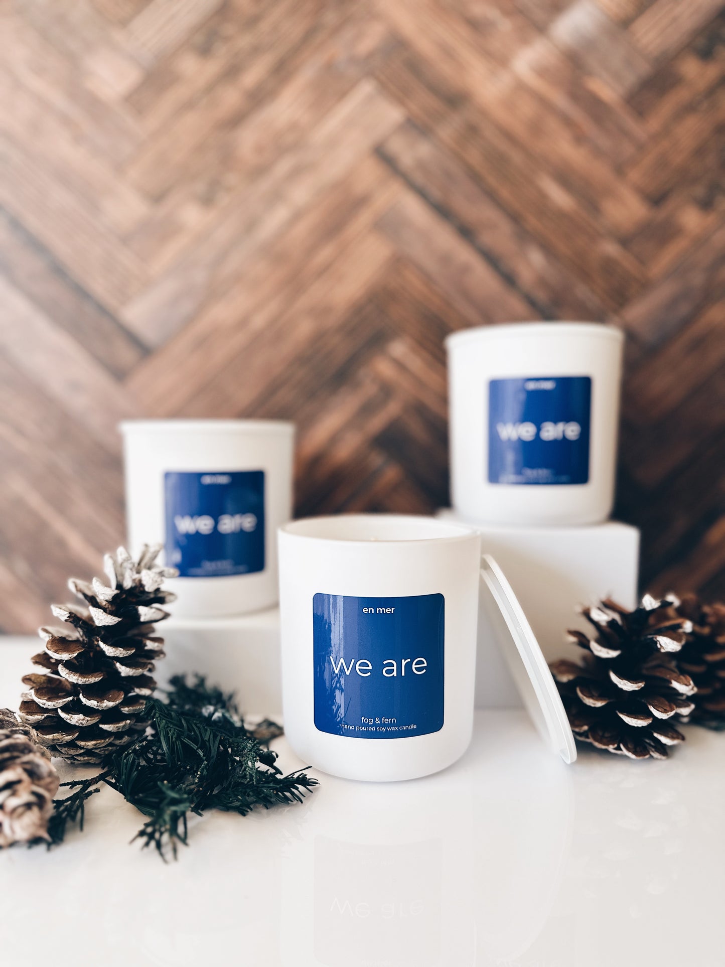 en mer | we are | soy wax candle