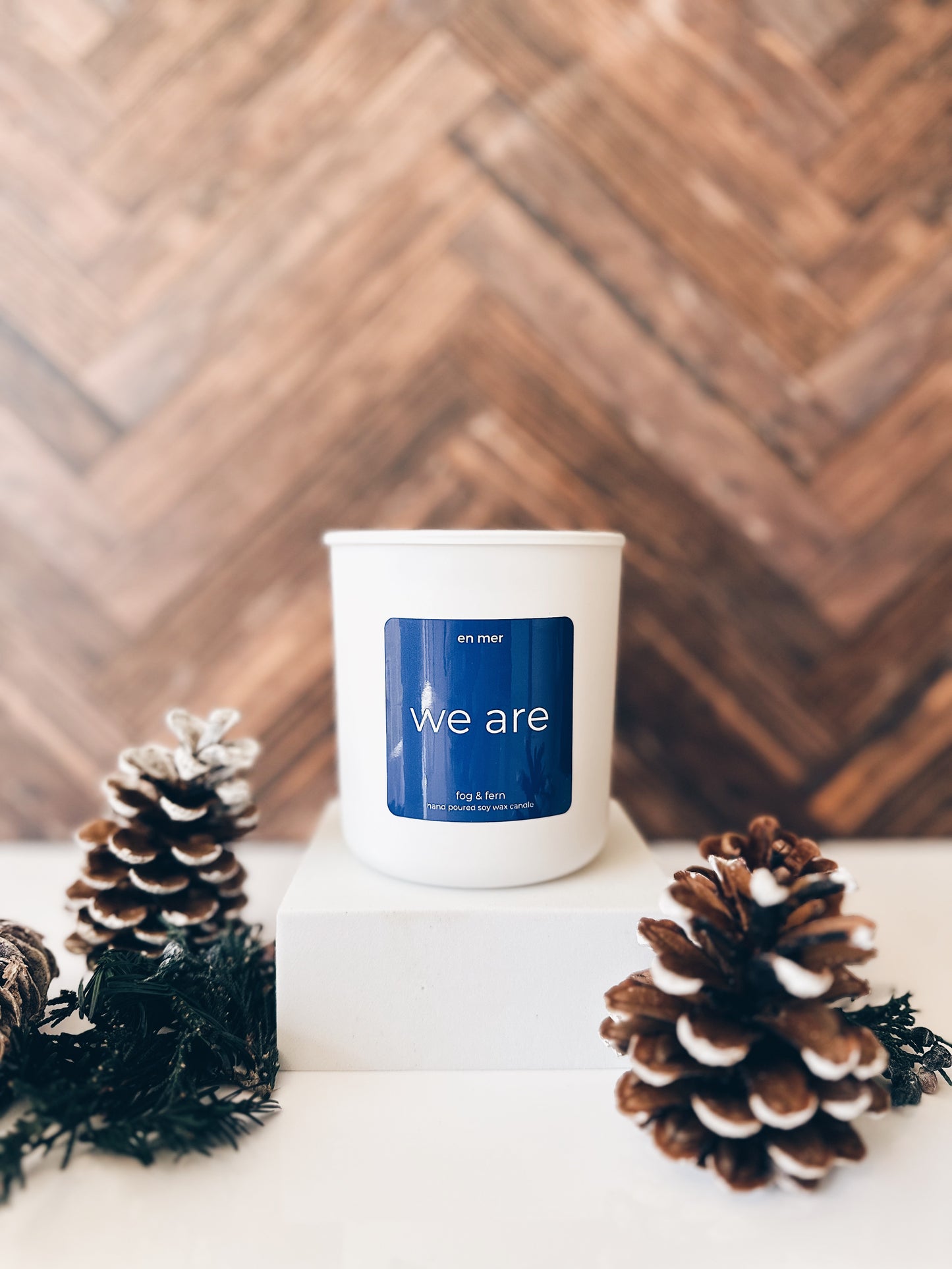 en mer | we are | soy wax candle