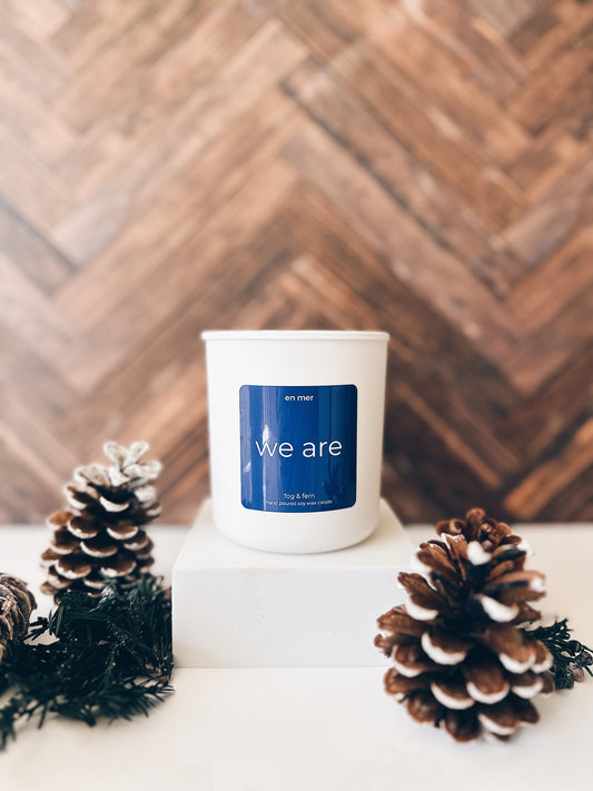 en mer | we are | soy wax candle