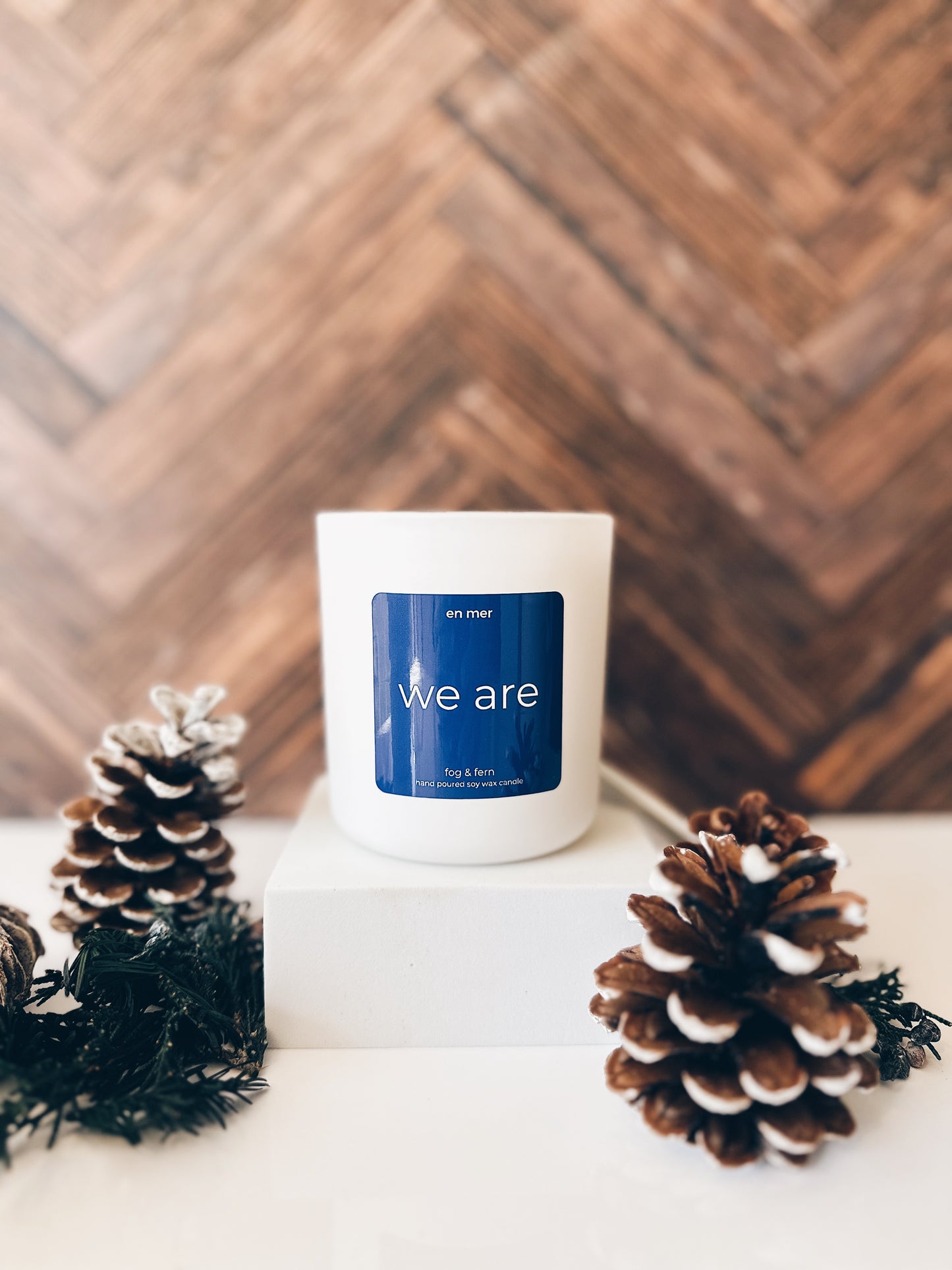 en mer | we are | soy wax candle