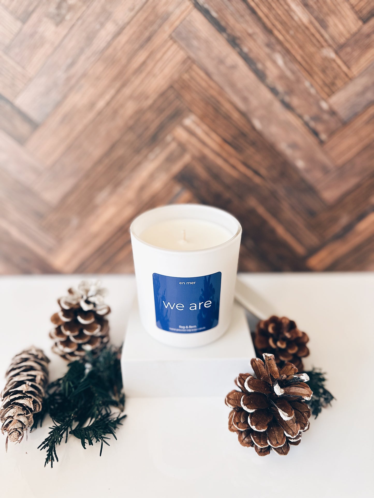 en mer | we are | soy wax candle