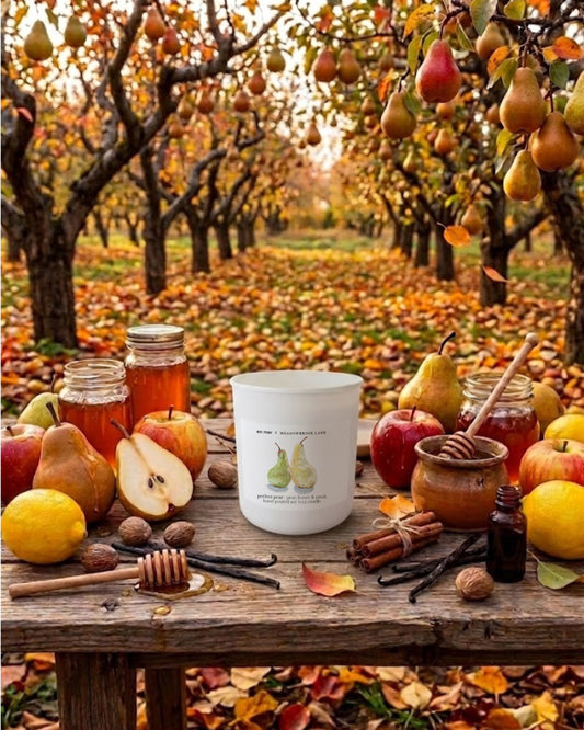 perfect pear | soy wax candle by en mer x Meadowbrook Lane