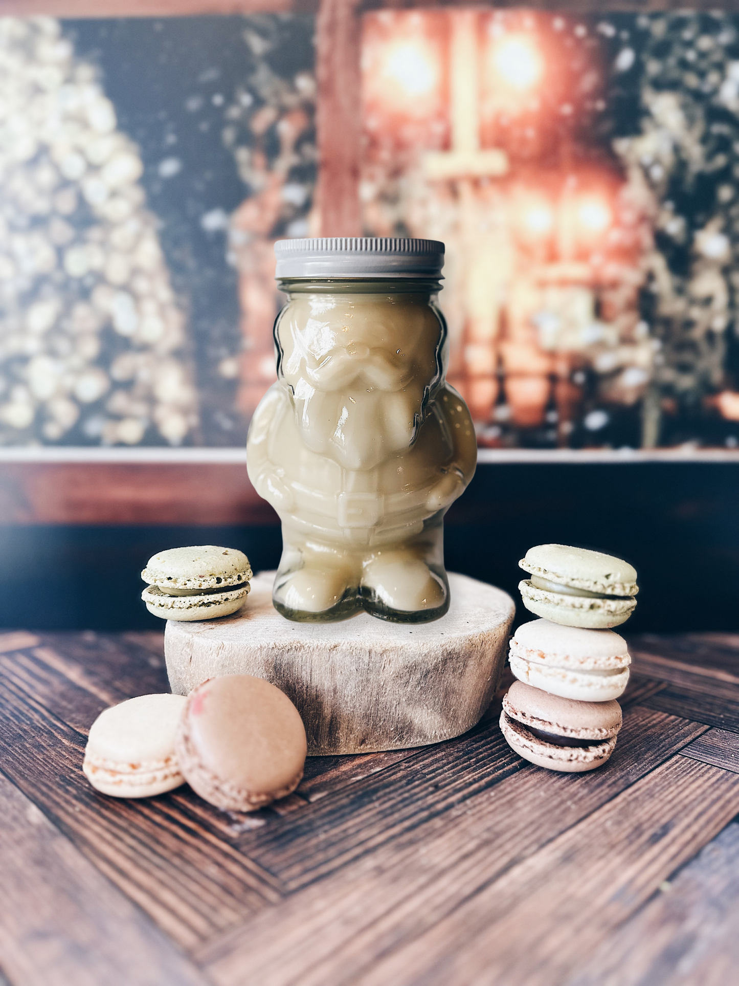 en mer LTD | christmas cookie | santa soy wax candle