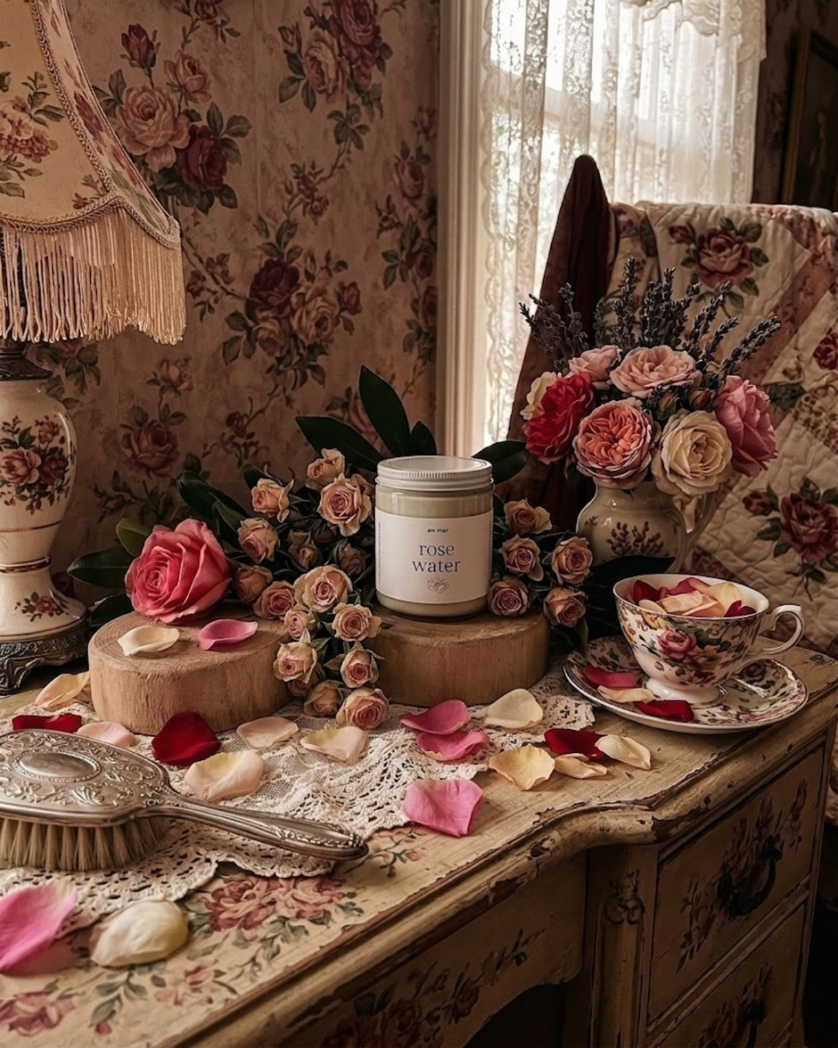 rose water | soy wax candle by en mer