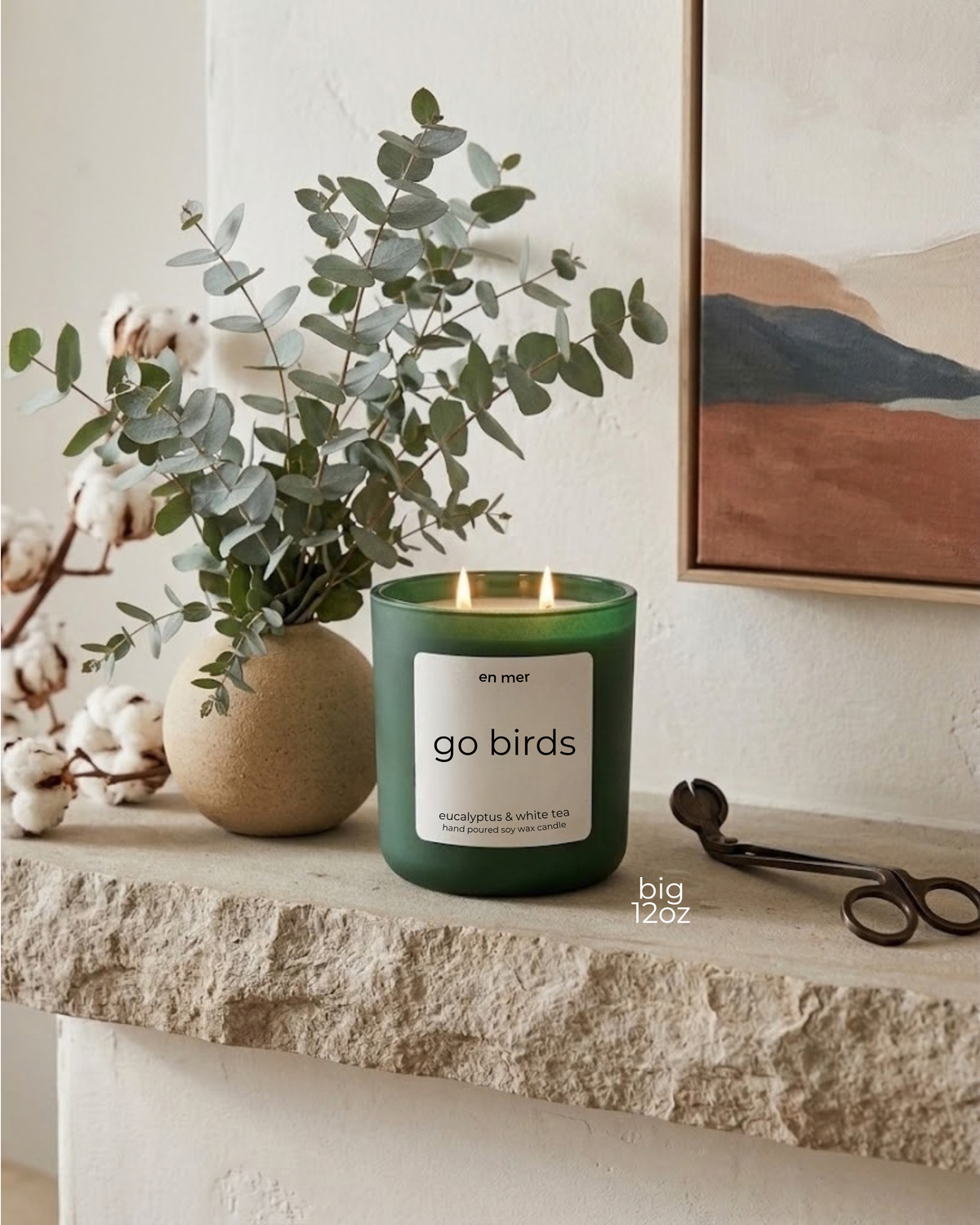 go birds™ | soy wax candle by en mer