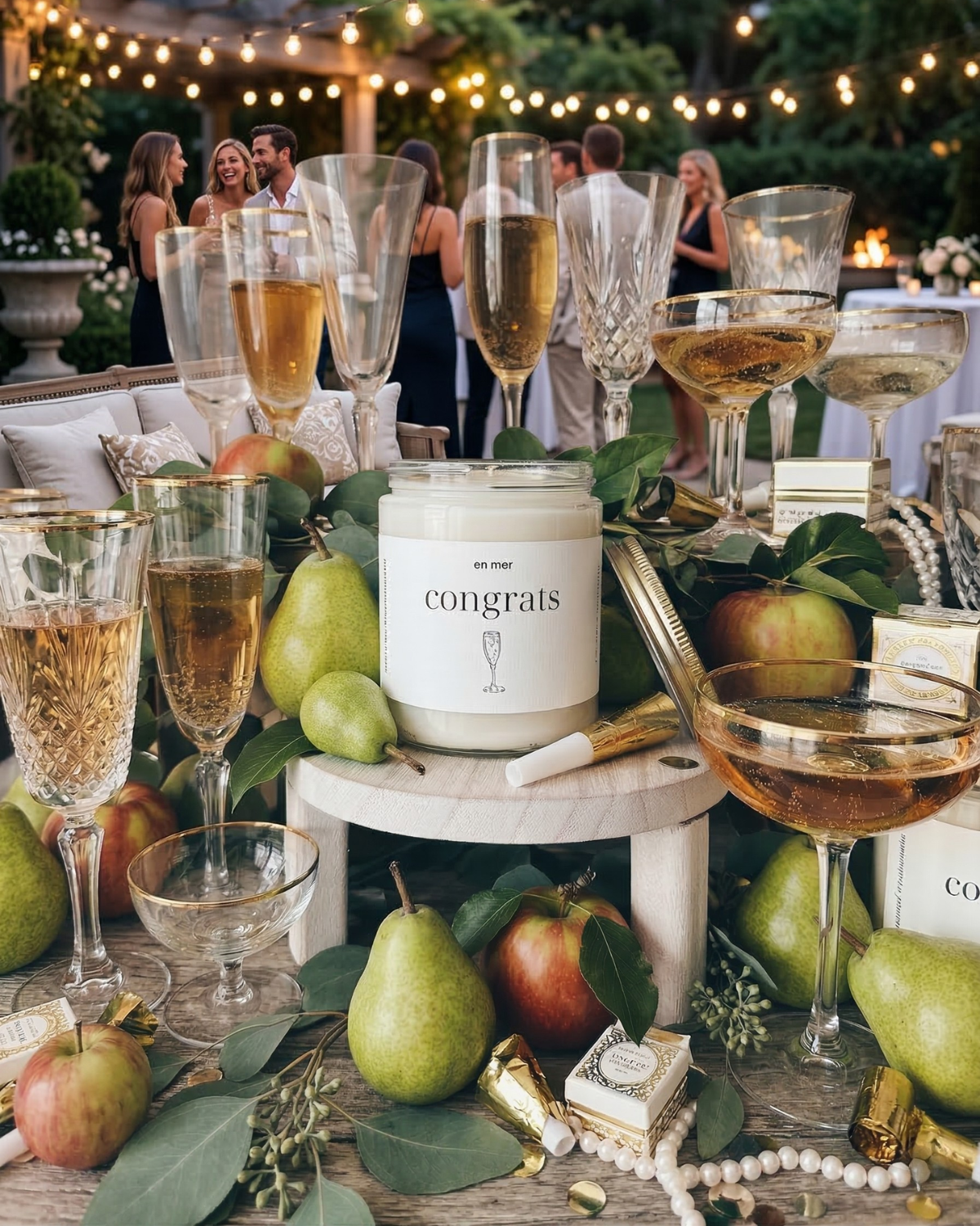 congrats | soy wax candle by en mer