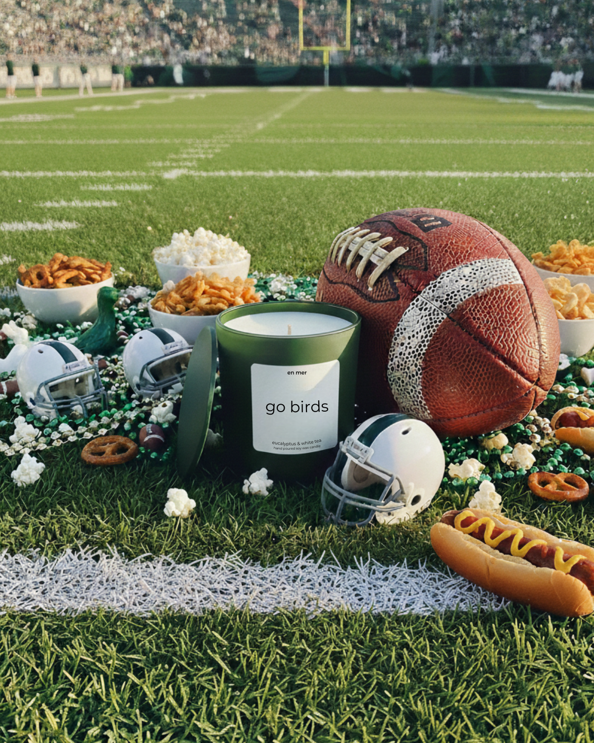 en mer | go birds | soy wax candle
