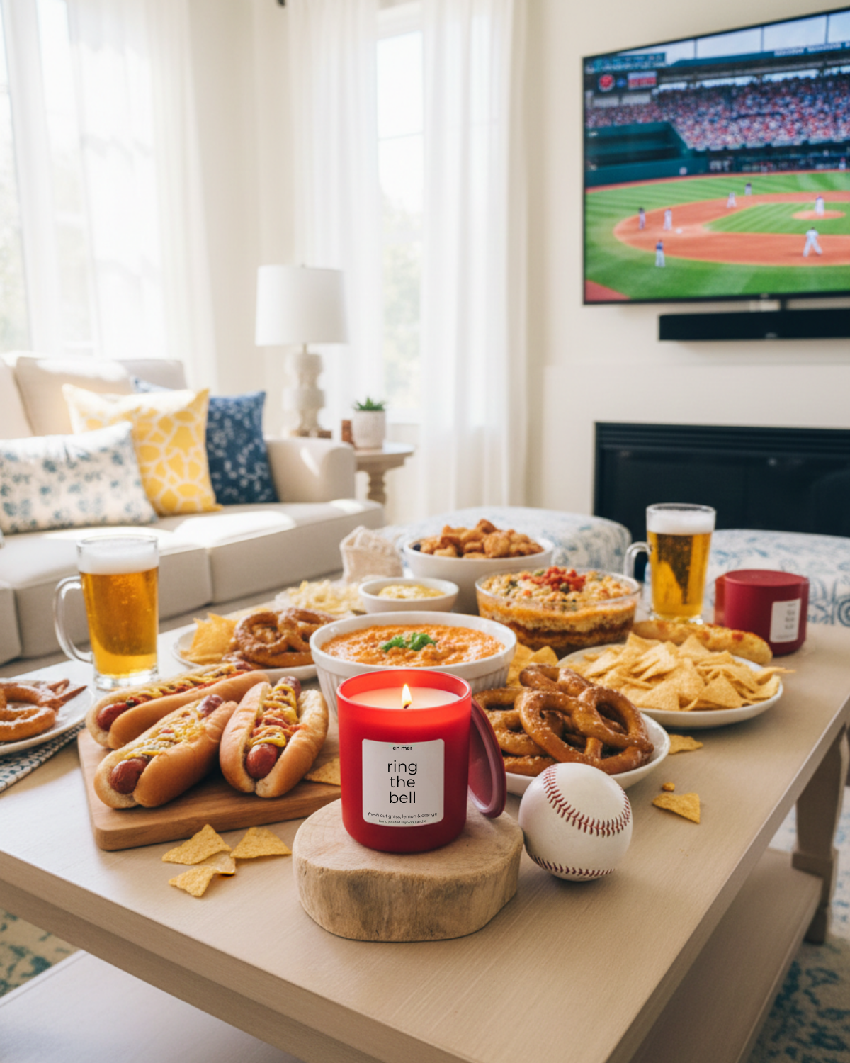 en mer | ring the bell | soy wax candle