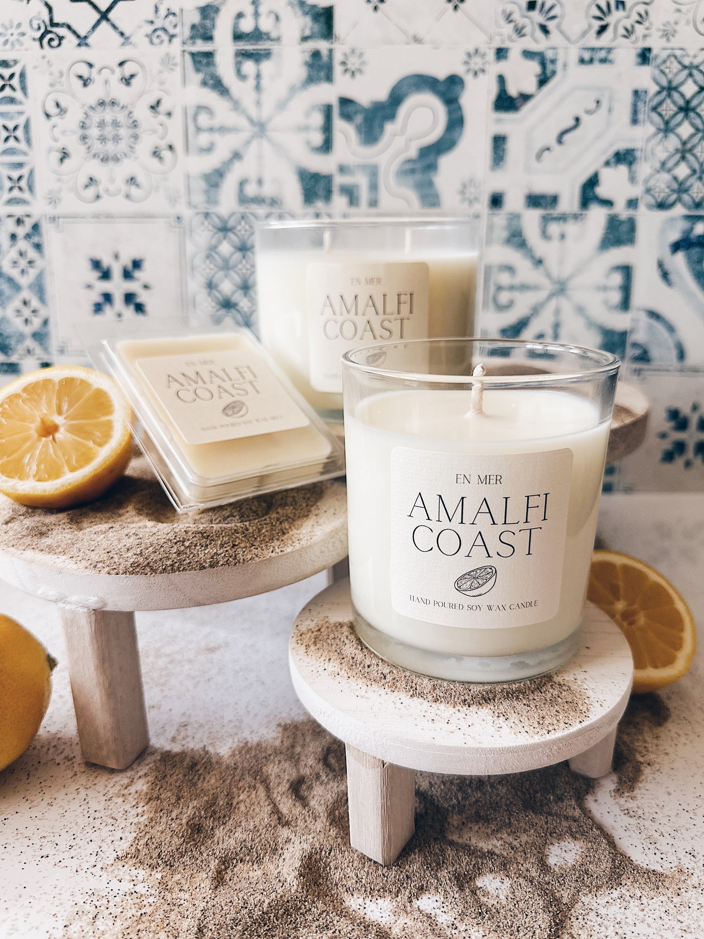 en mer | amalfi coast | soy wax candle & melts