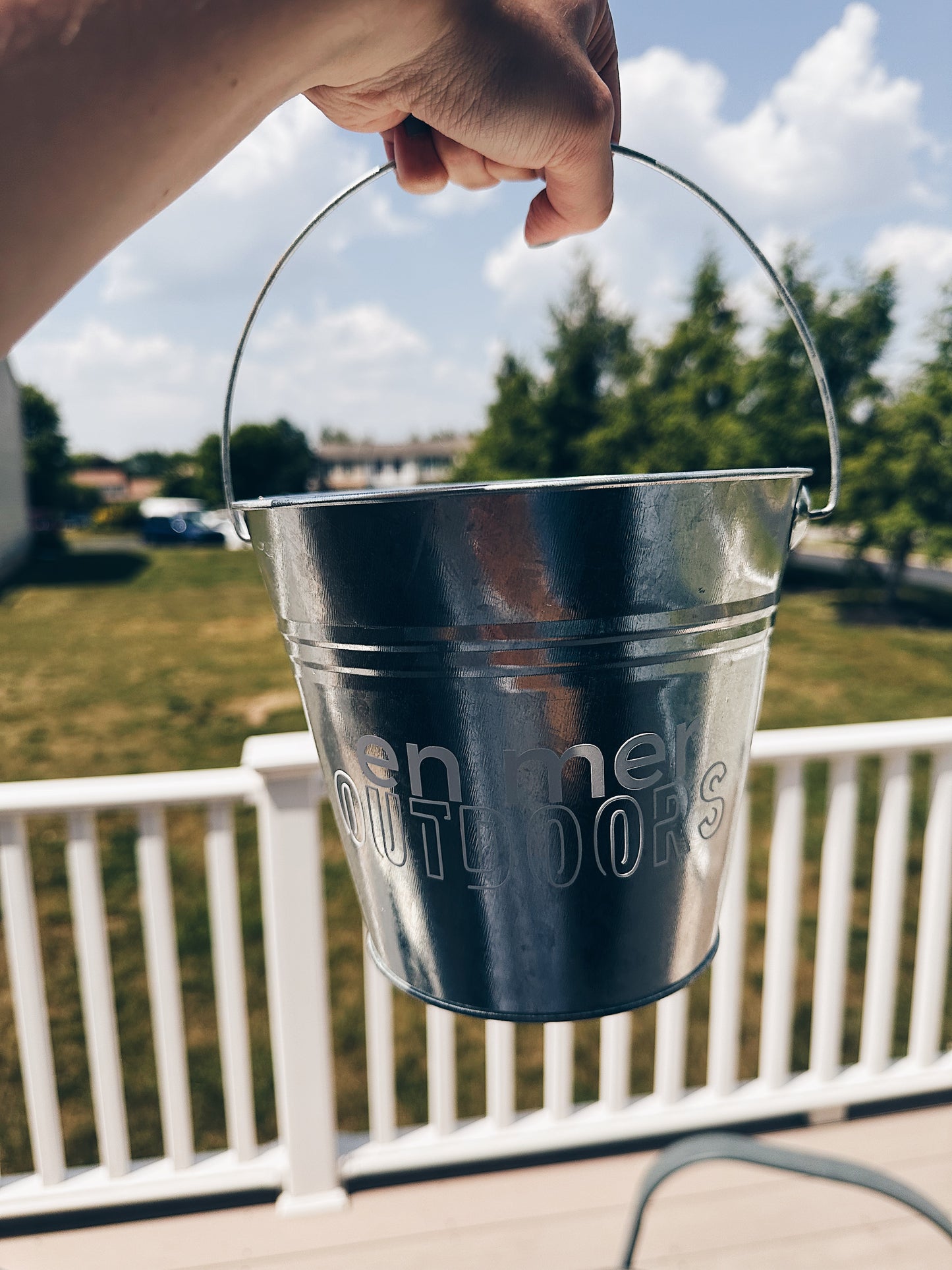 en mer outdoors | jumbo citronella soy wax candle