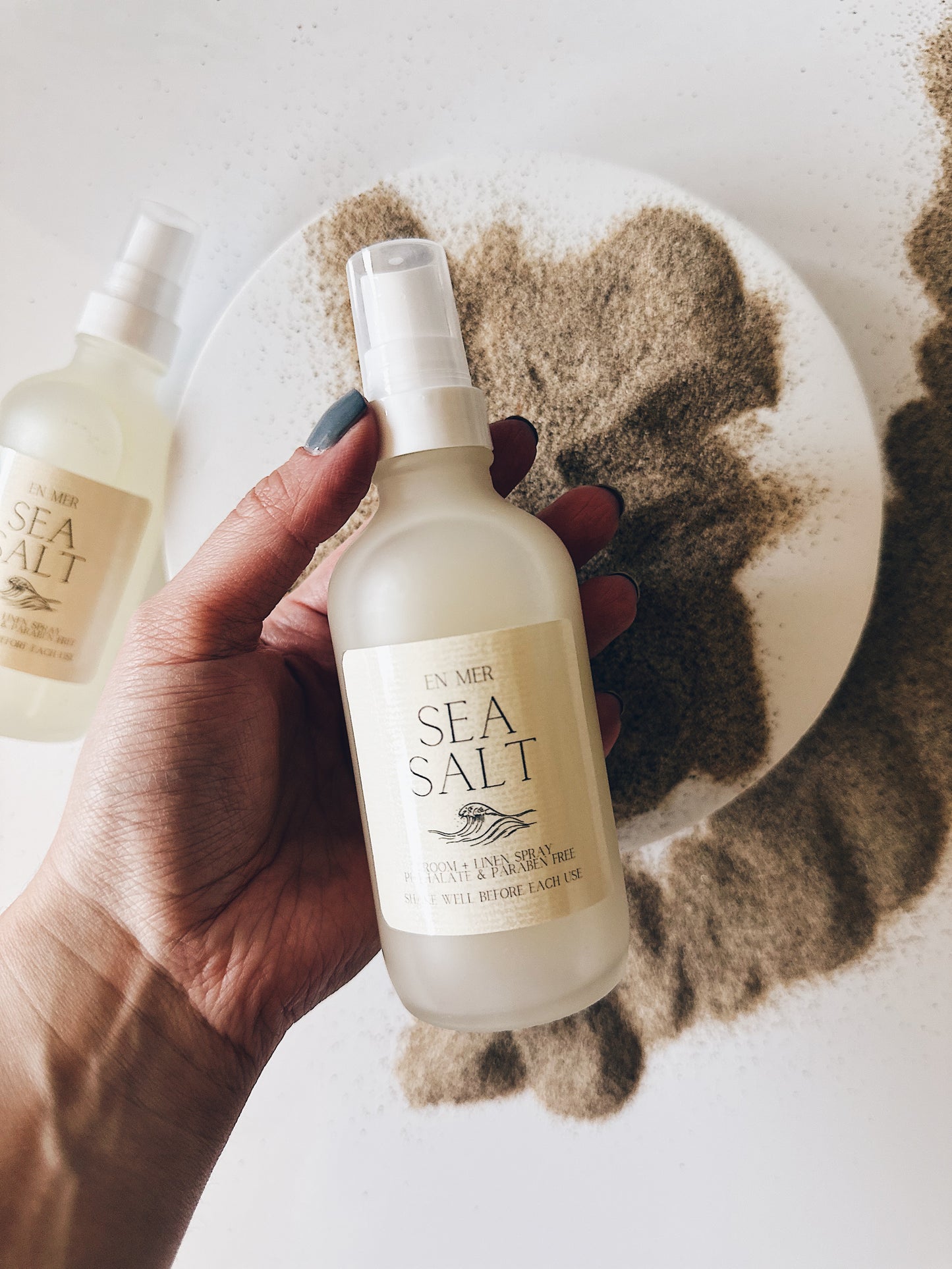 en mer | sea salt | room + linen spray
