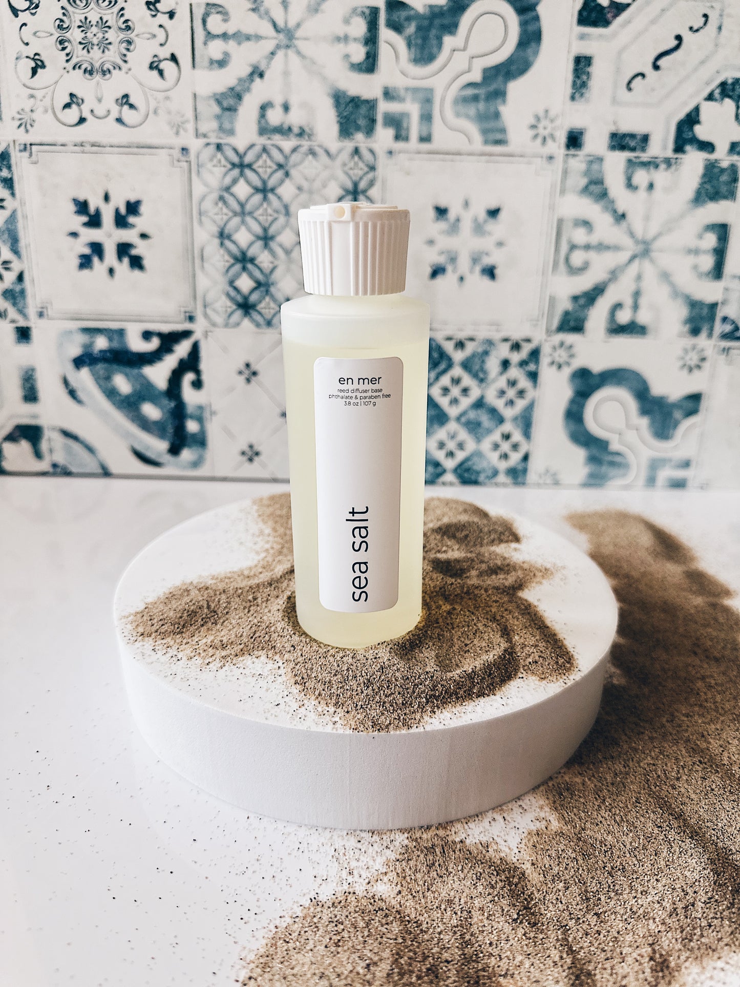 en mer | sea salt | reed diffuser base