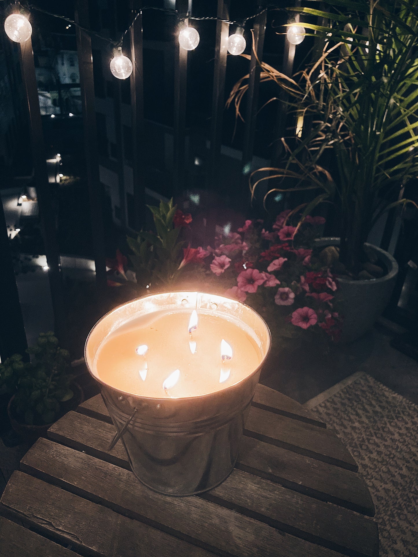 en mer outdoors | jumbo citronella soy wax candle