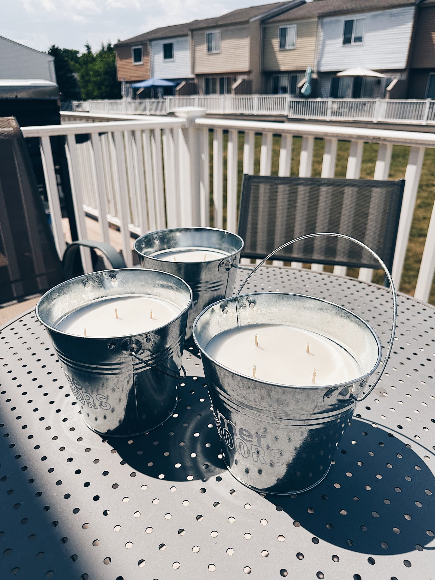 en mer outdoors | jumbo citronella soy wax candle