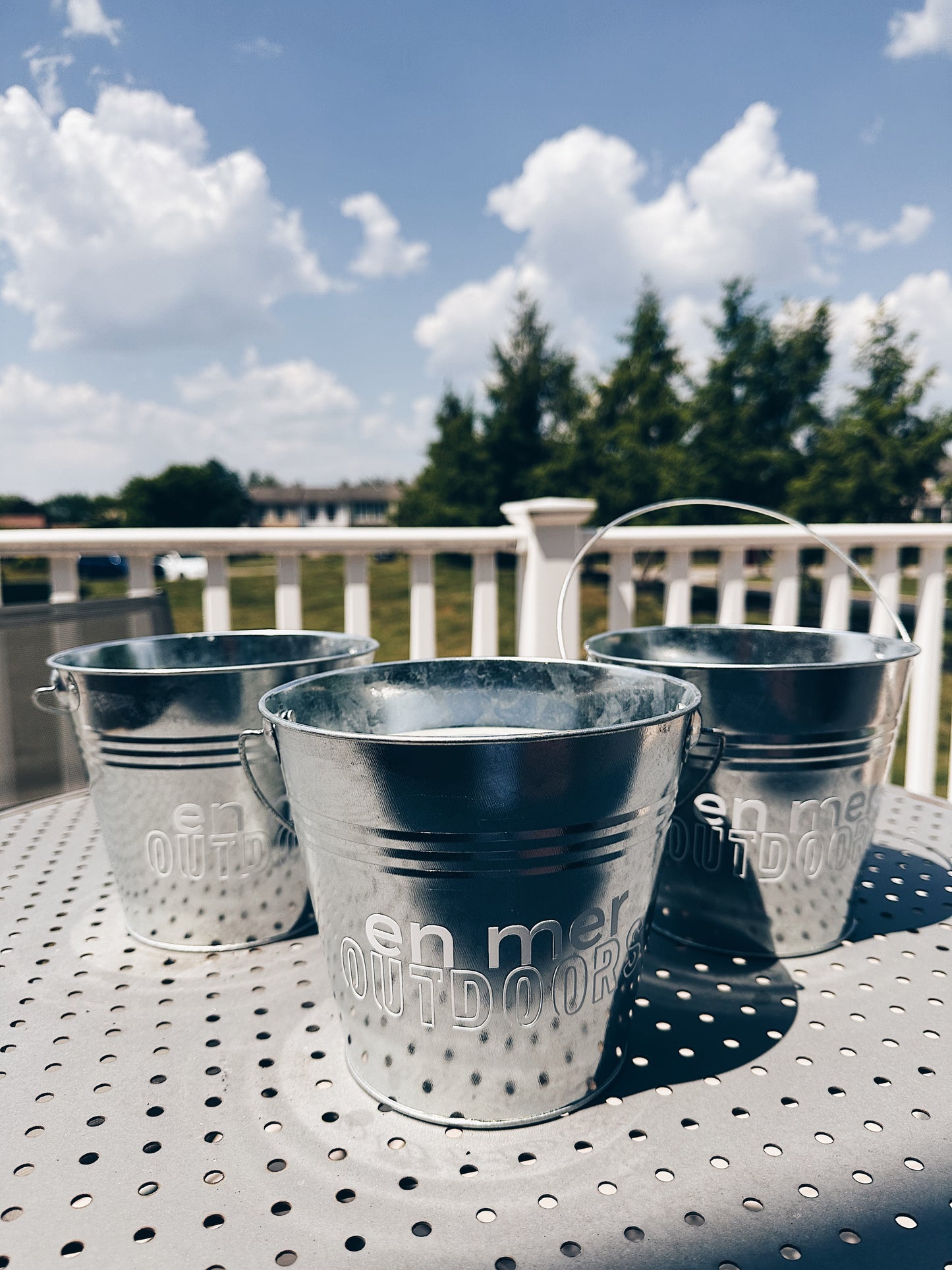 en mer outdoors | jumbo citronella soy wax candle