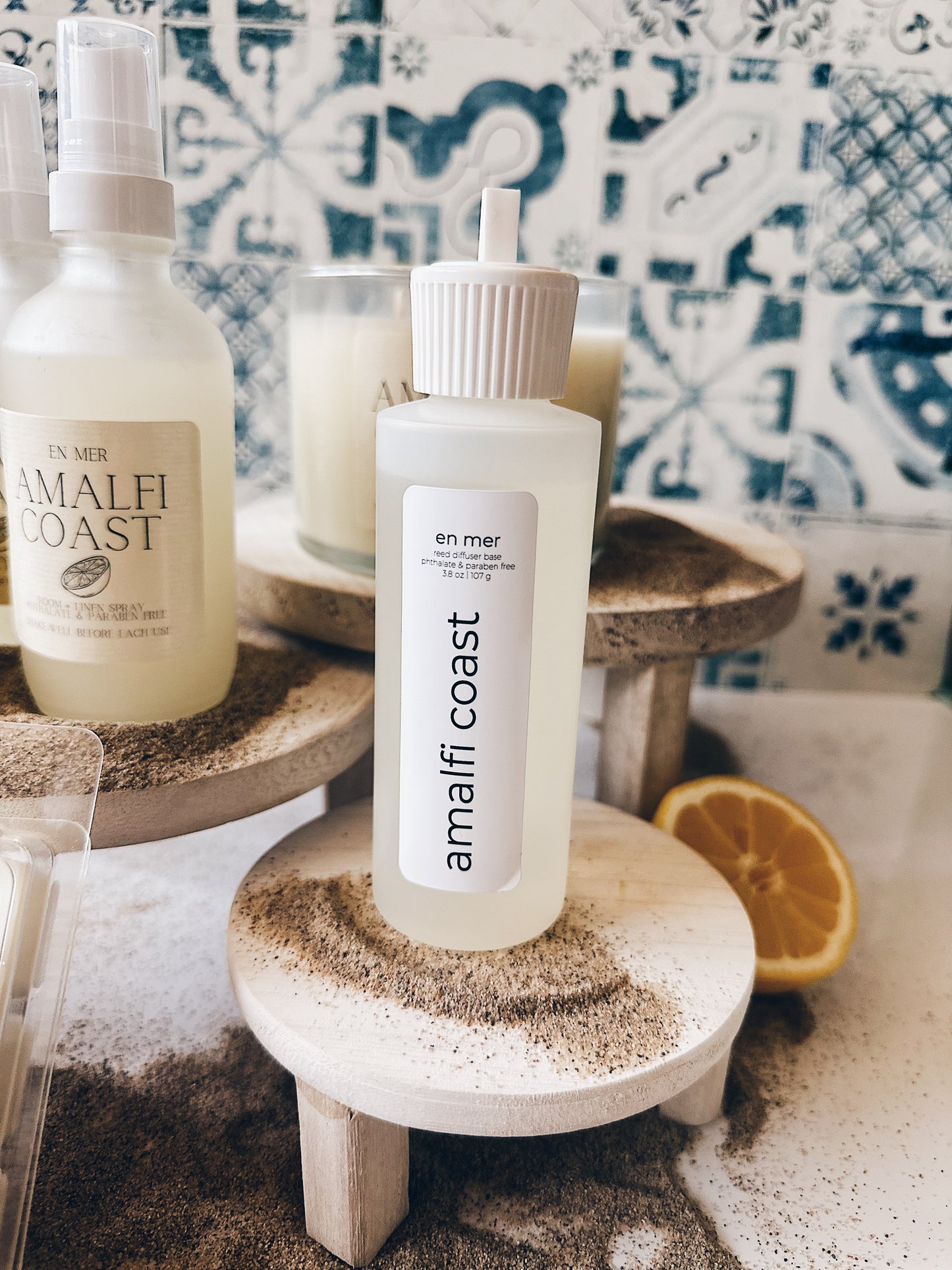 en mer | amalfi coast | reed diffuser base