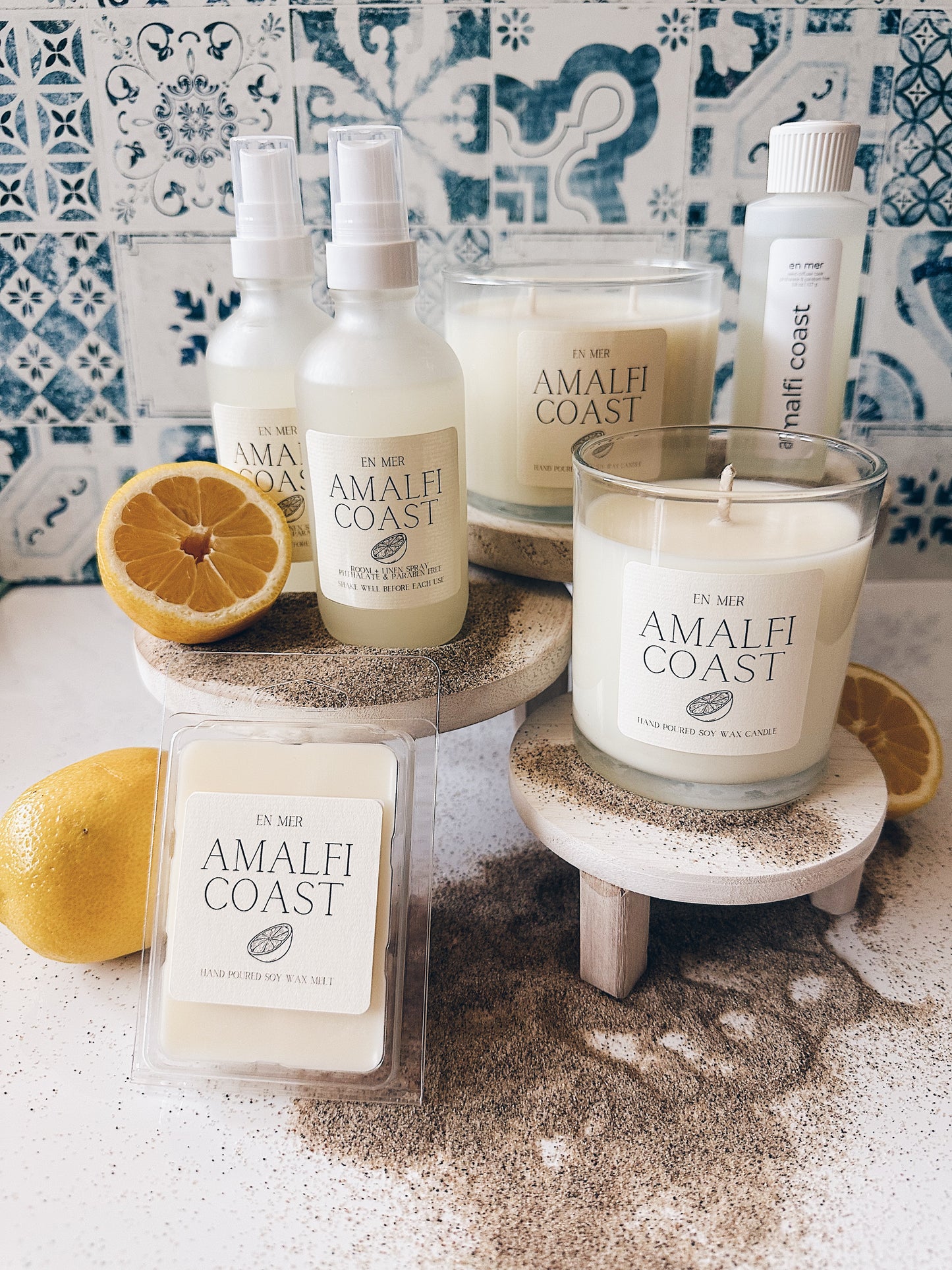 en mer | amalfi coast | soy wax candle & melts
