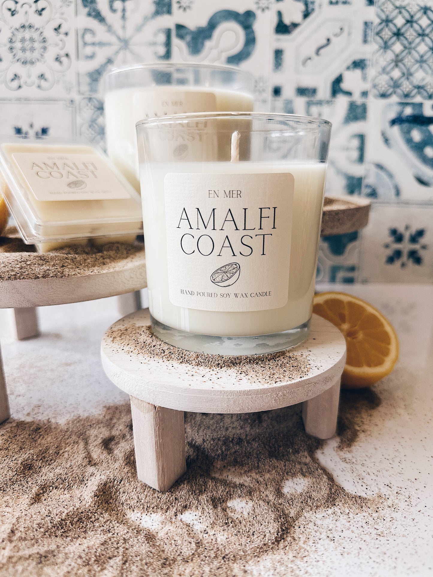 en mer | amalfi coast | soy wax candle & melts