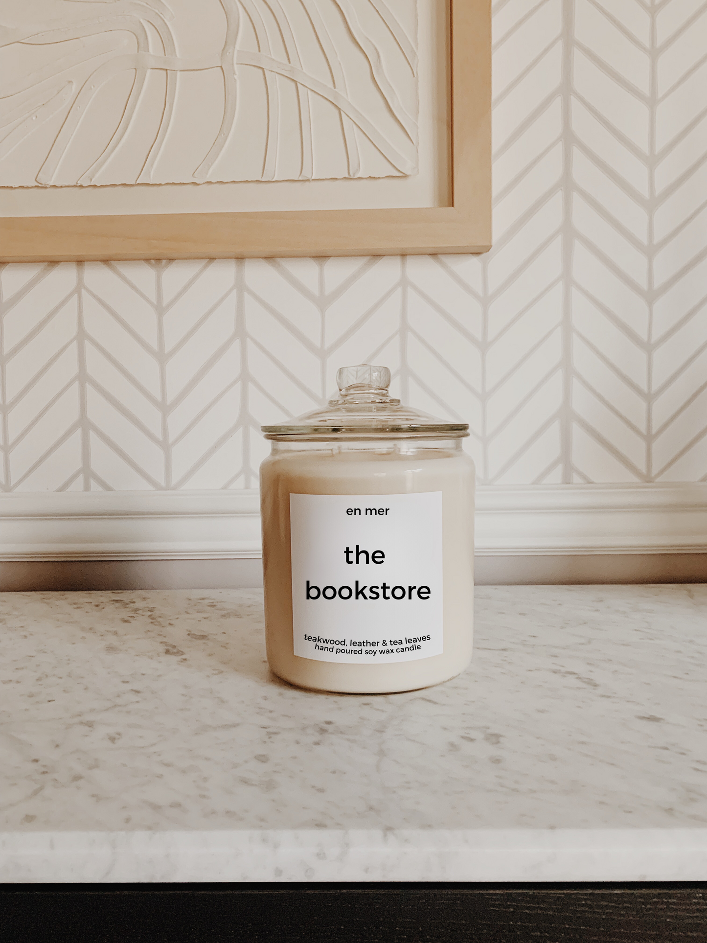 en mer | luxe soy wax candle
