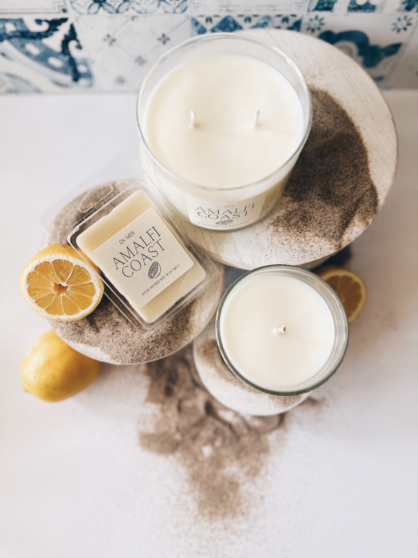 en mer | amalfi coast | soy wax candle & melts